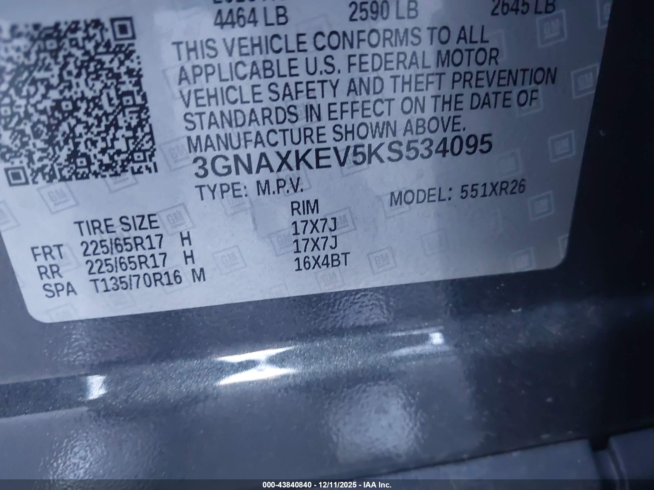 CHEVROLET EQUINOX image 9