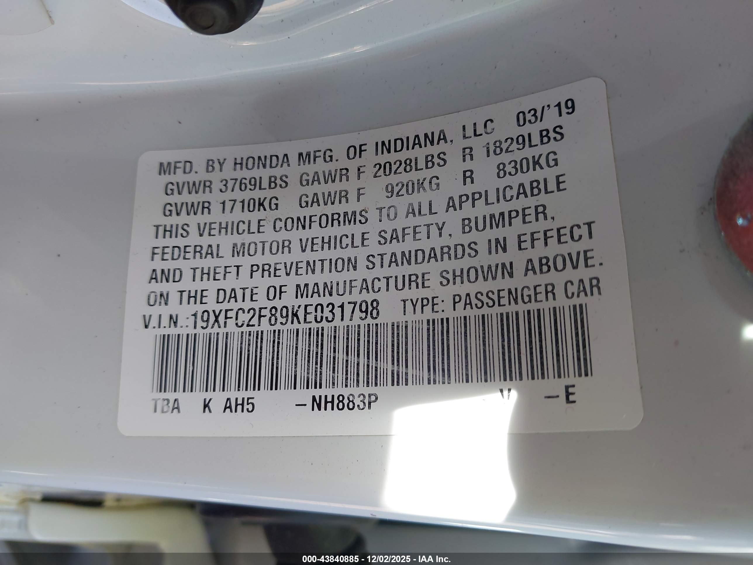 HONDA CIVIC image 9
