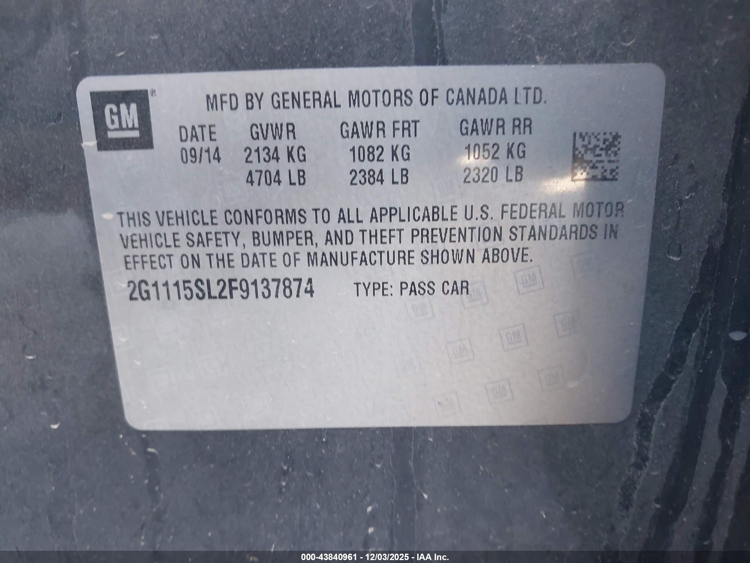CHEVROLET IMPALA image 9
