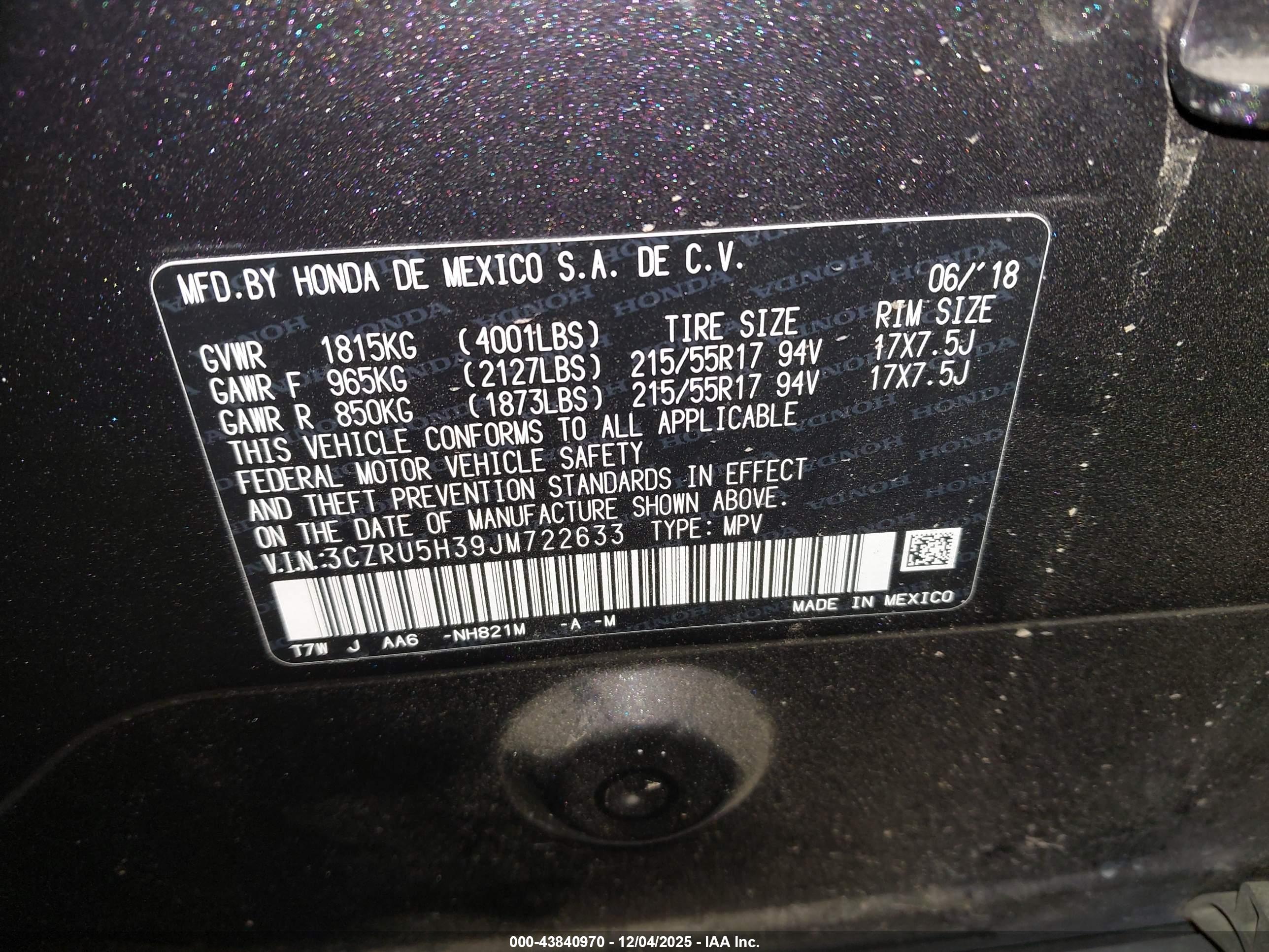 HONDA HR-V image 9