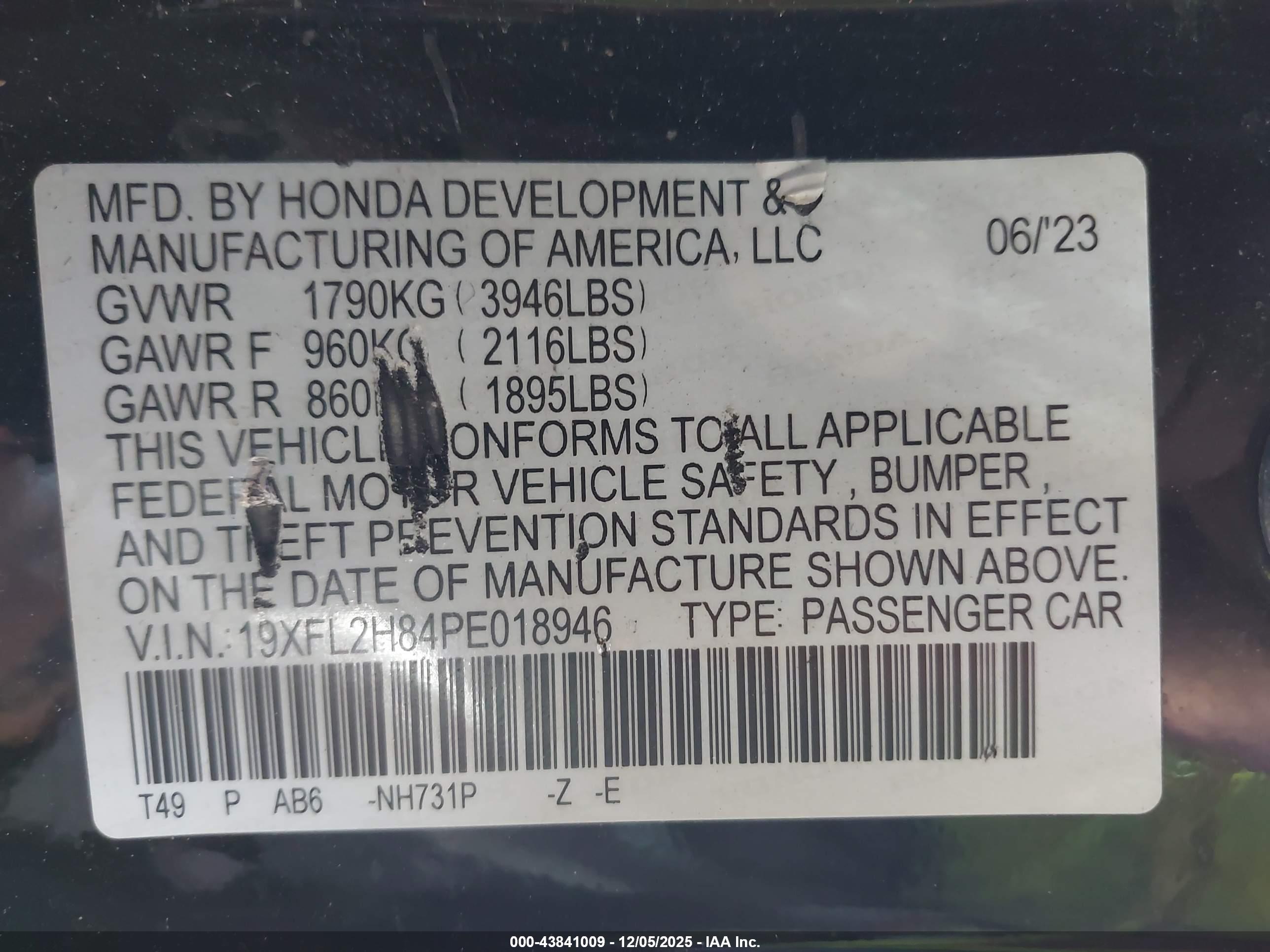 HONDA CIVIC image 9