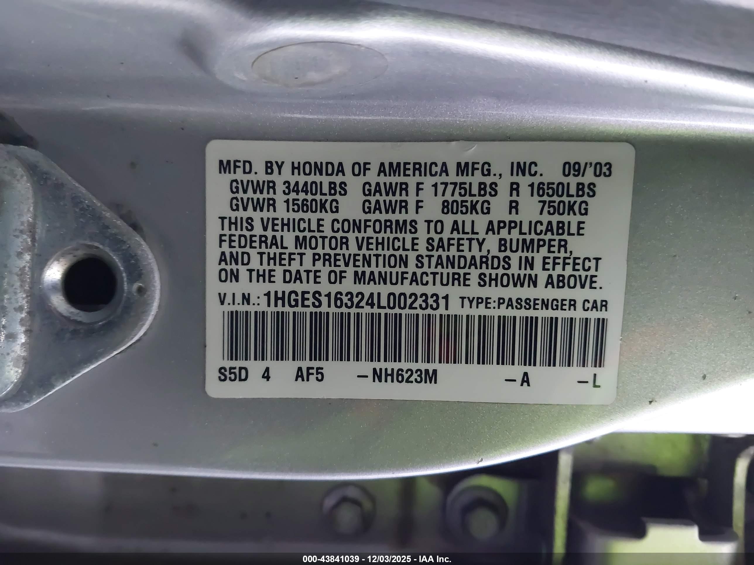 HONDA CIVIC image 9