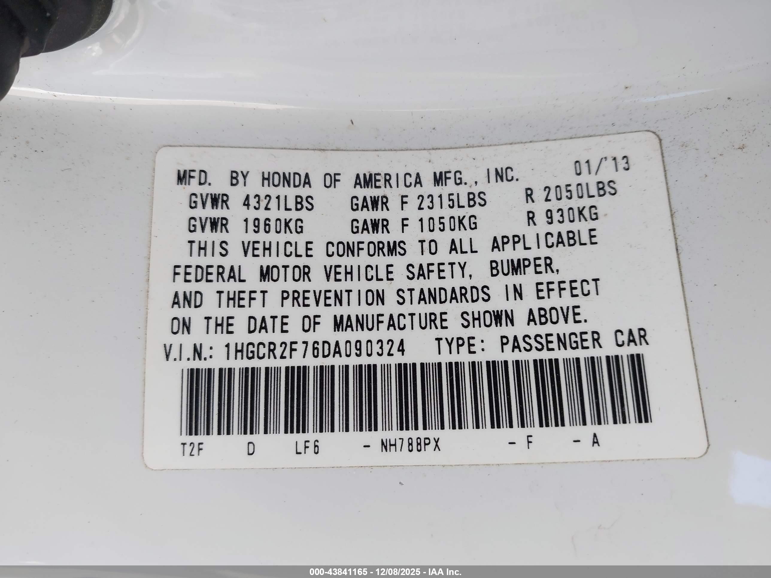 HONDA ACCORD image 9