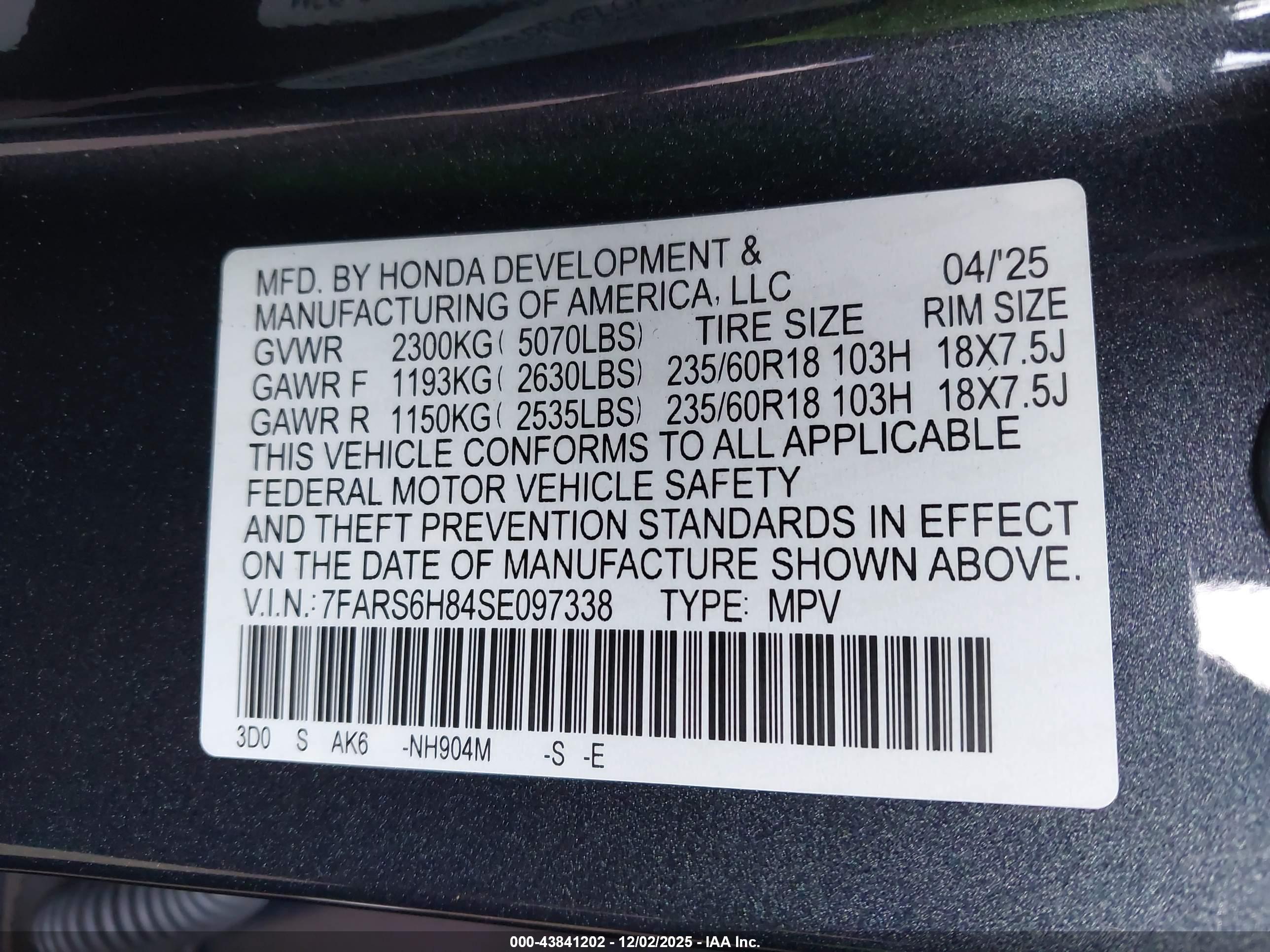 HONDA CR-V image 9