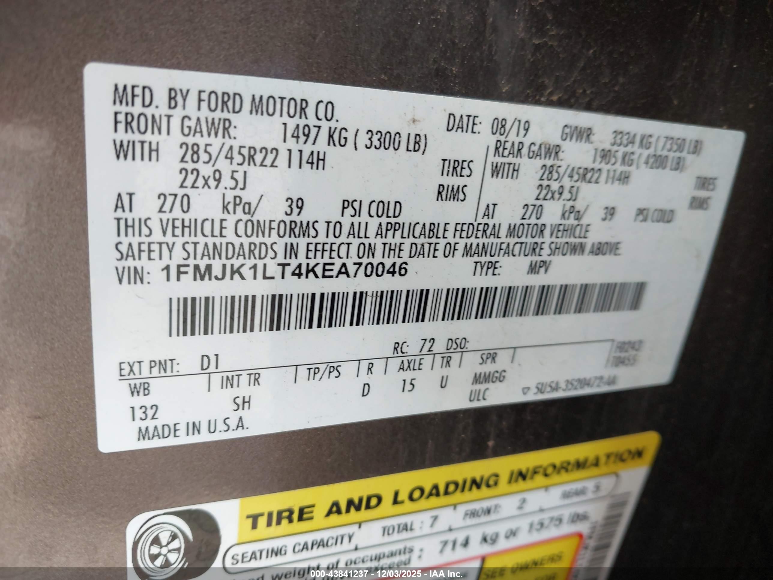 FORD EXPEDITION image 9