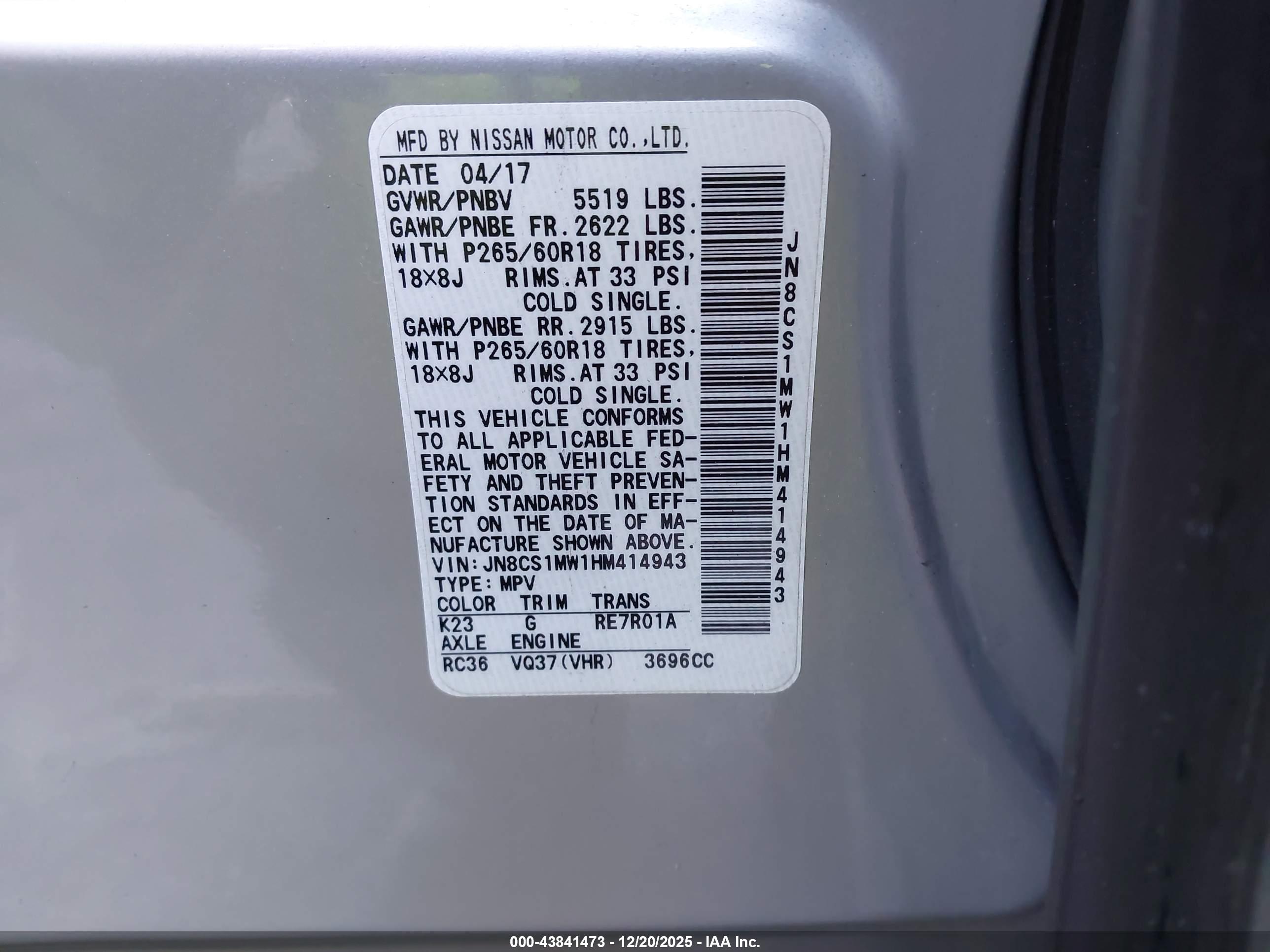 INFINITI QX70 image 9
