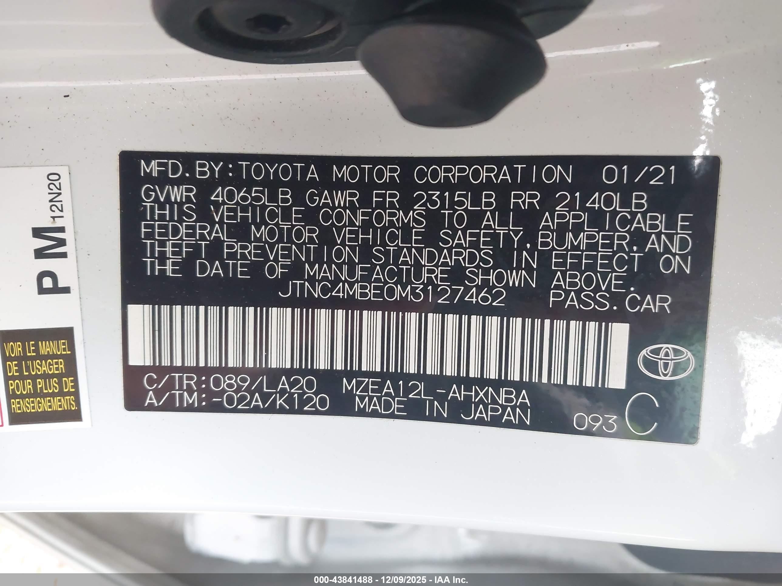 TOYOTA COROLLA image 9