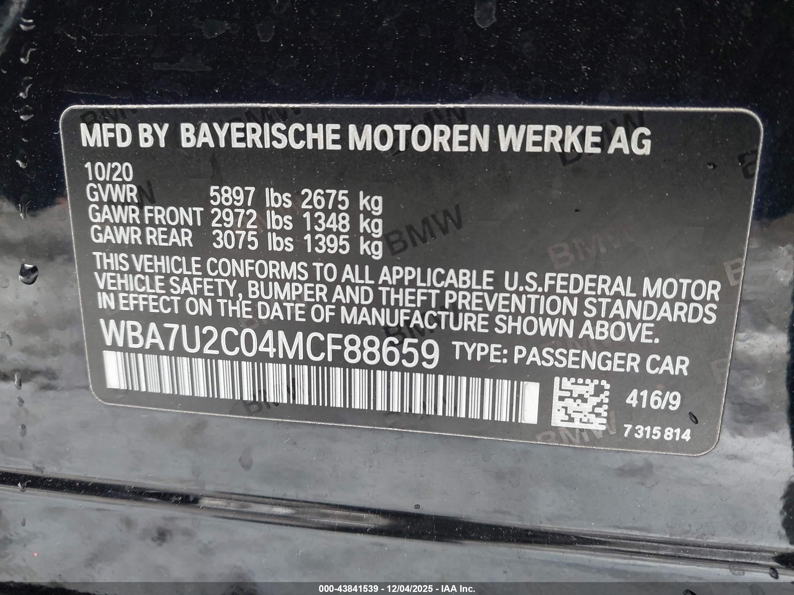 BMW 750I image 9