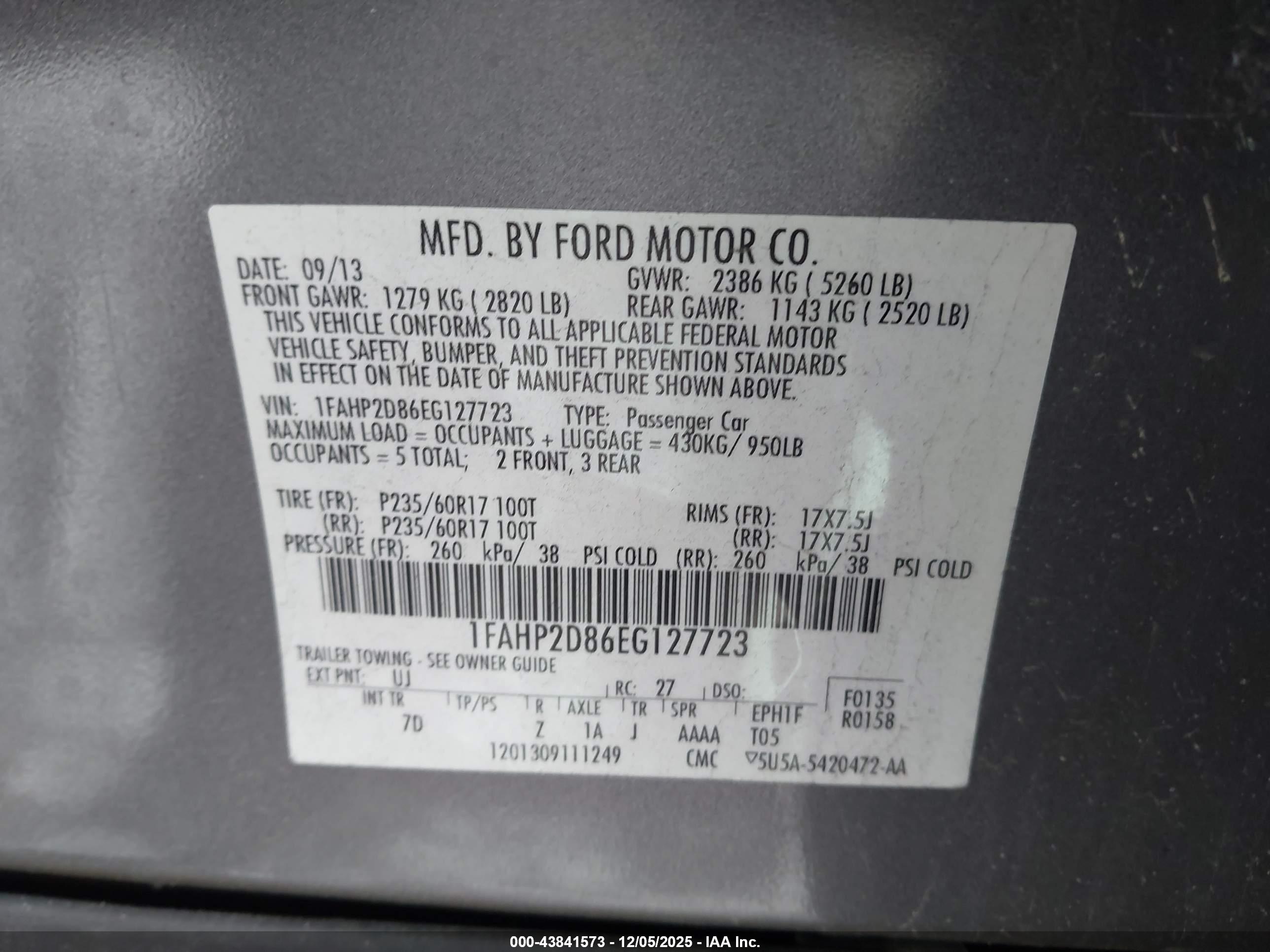 FORD TAURUS image 9