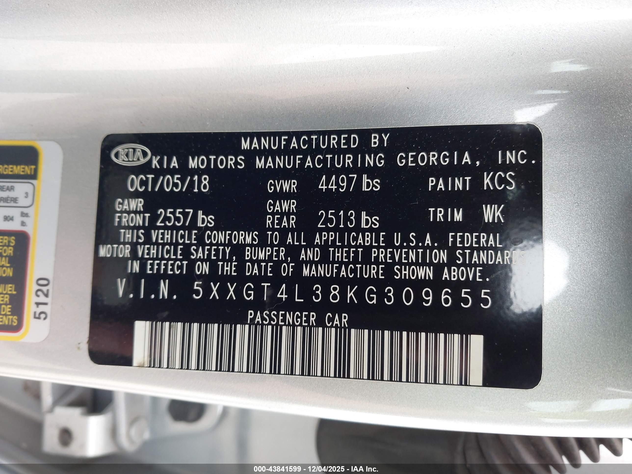 KIA OPTIMA image 9