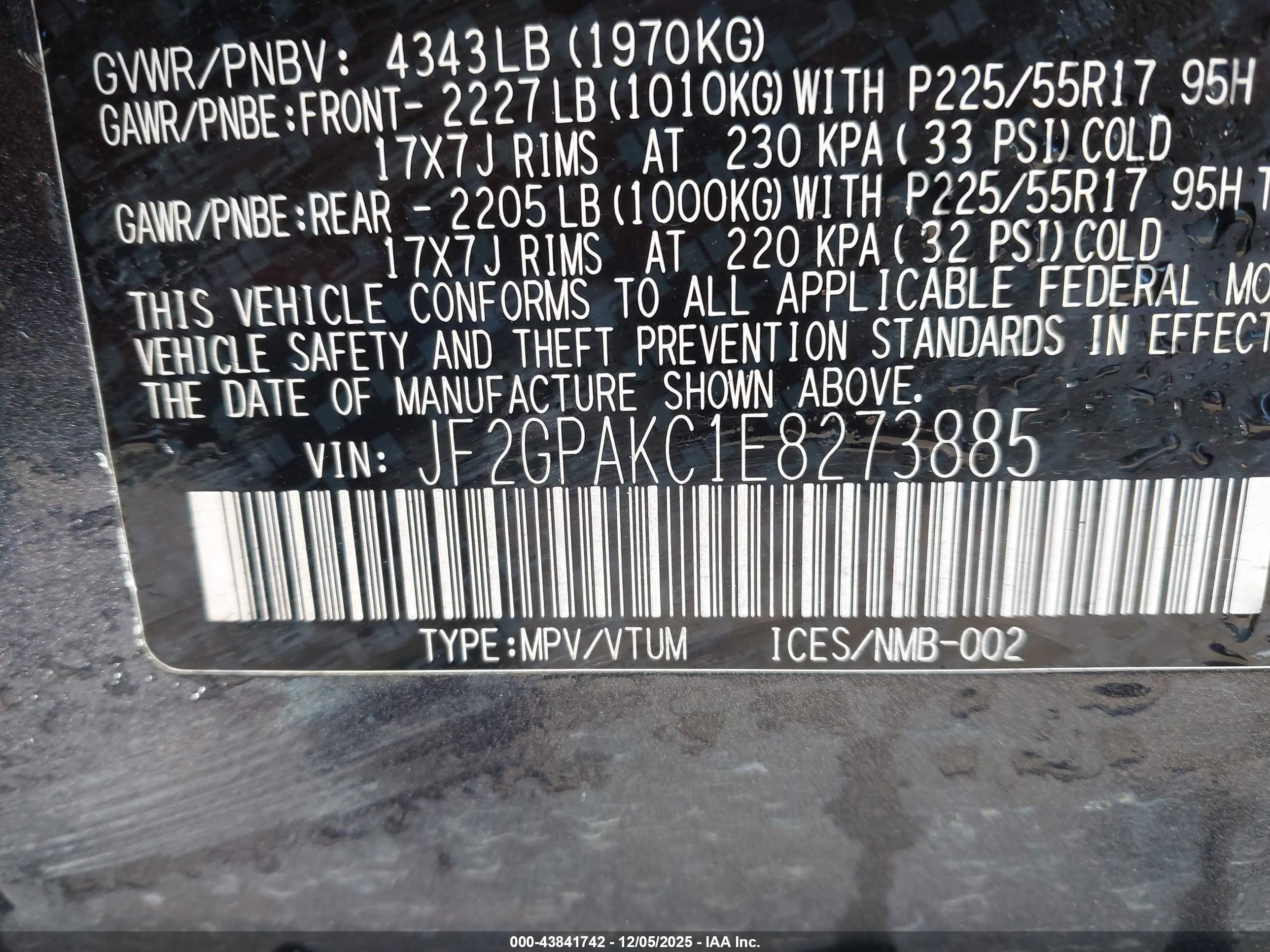 SUBARU XV image 9