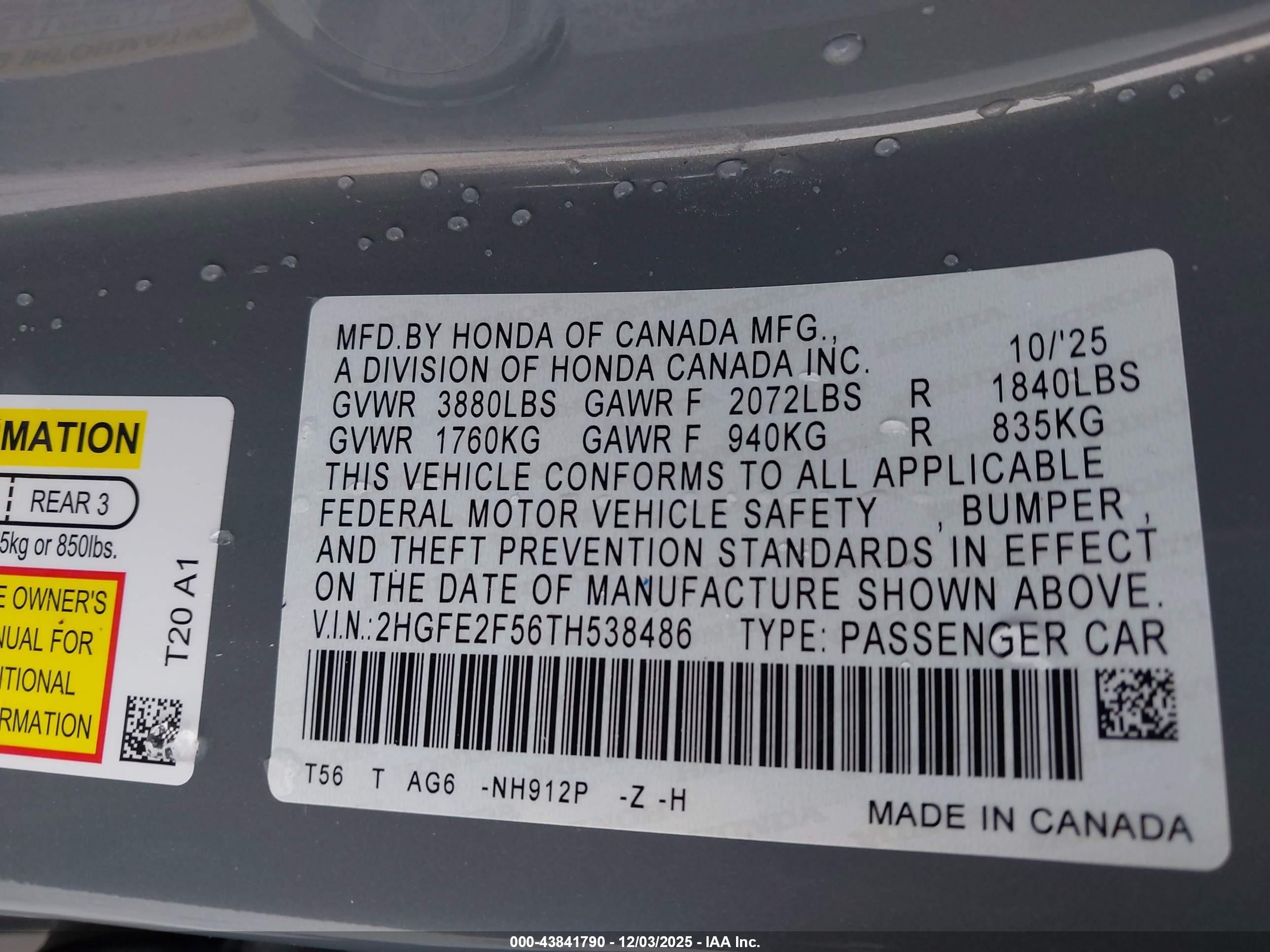 HONDA CIVIC image 9