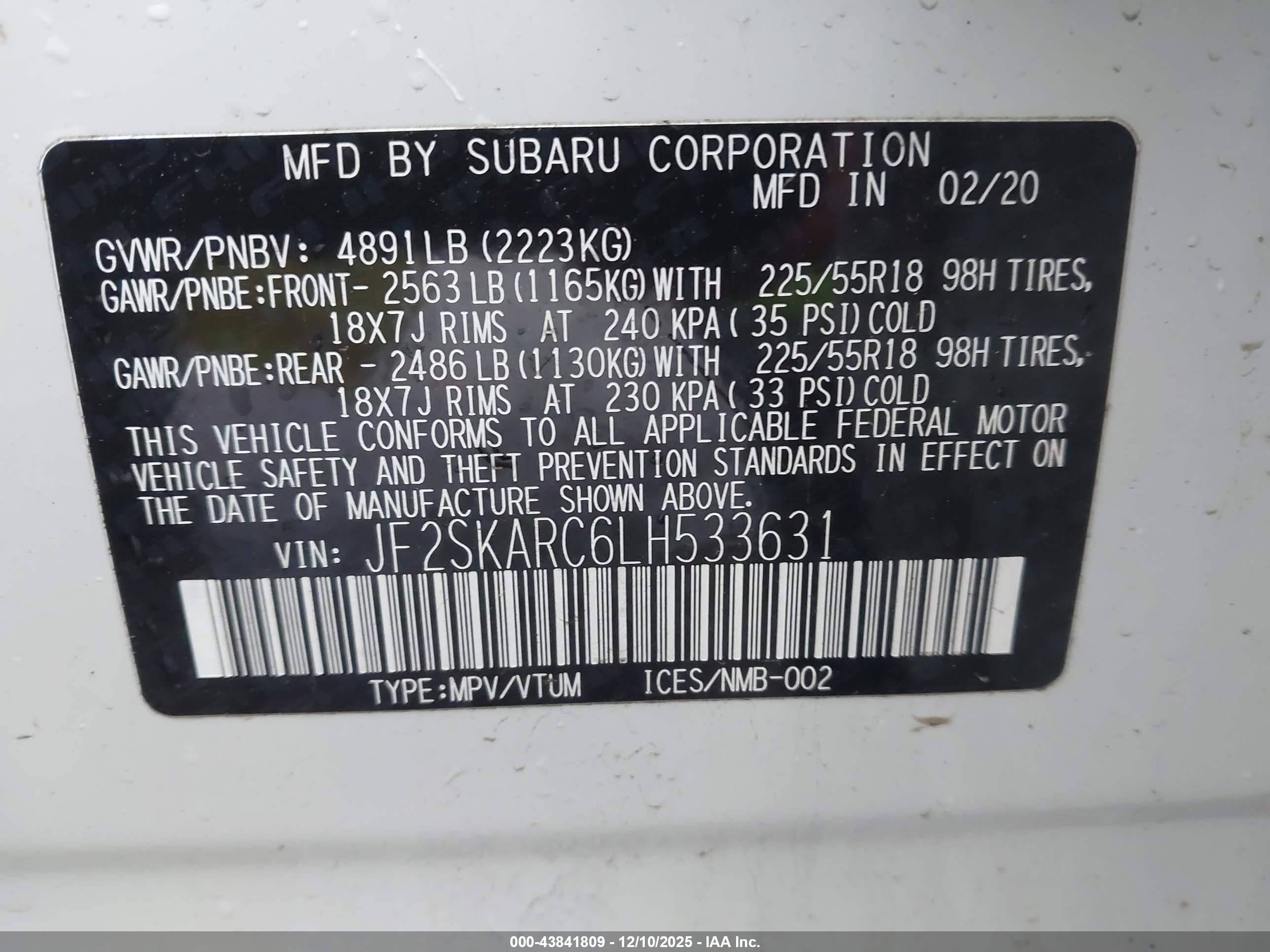 SUBARU FORESTER image 9