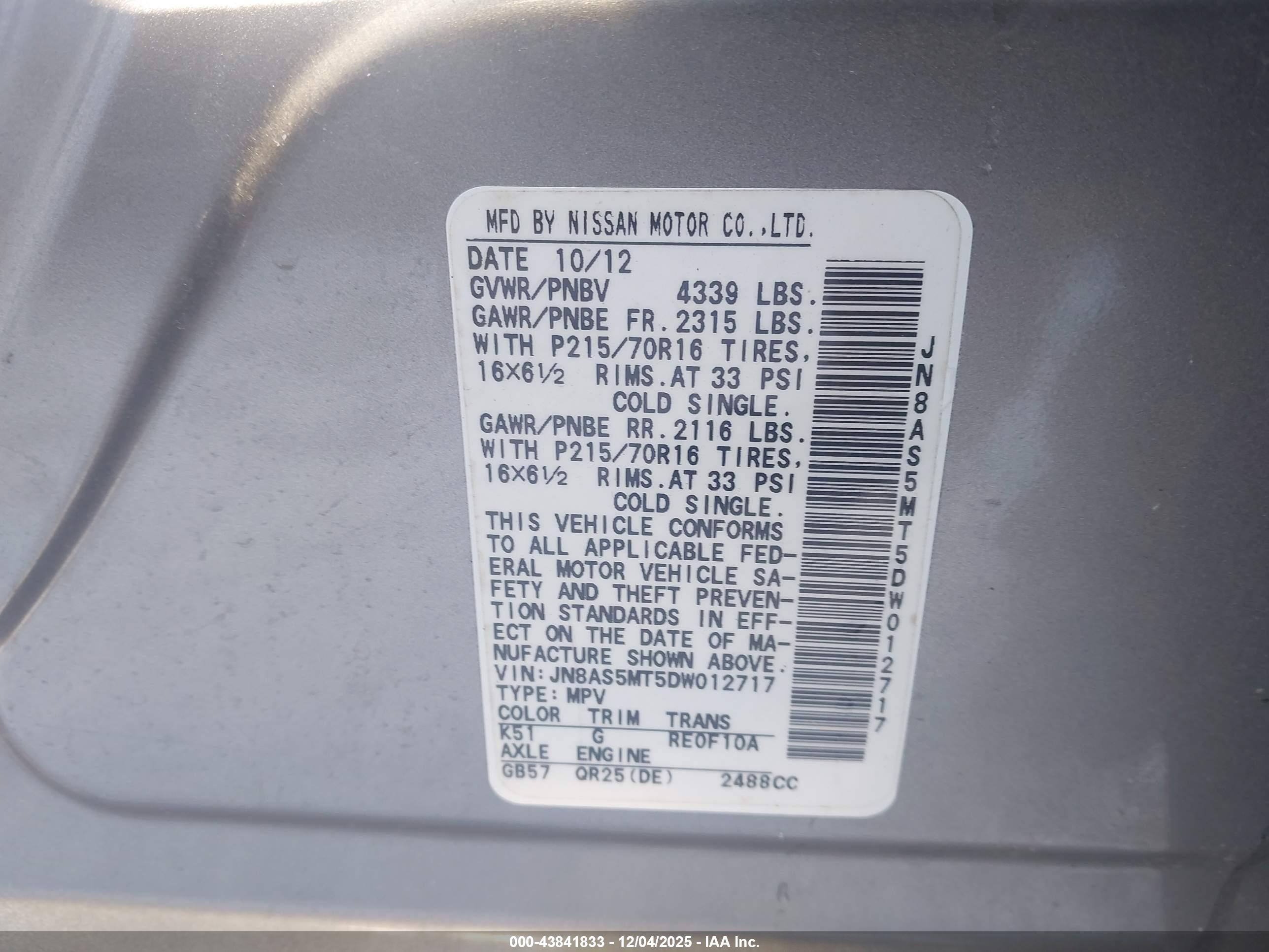 NISSAN ROGUE image 9