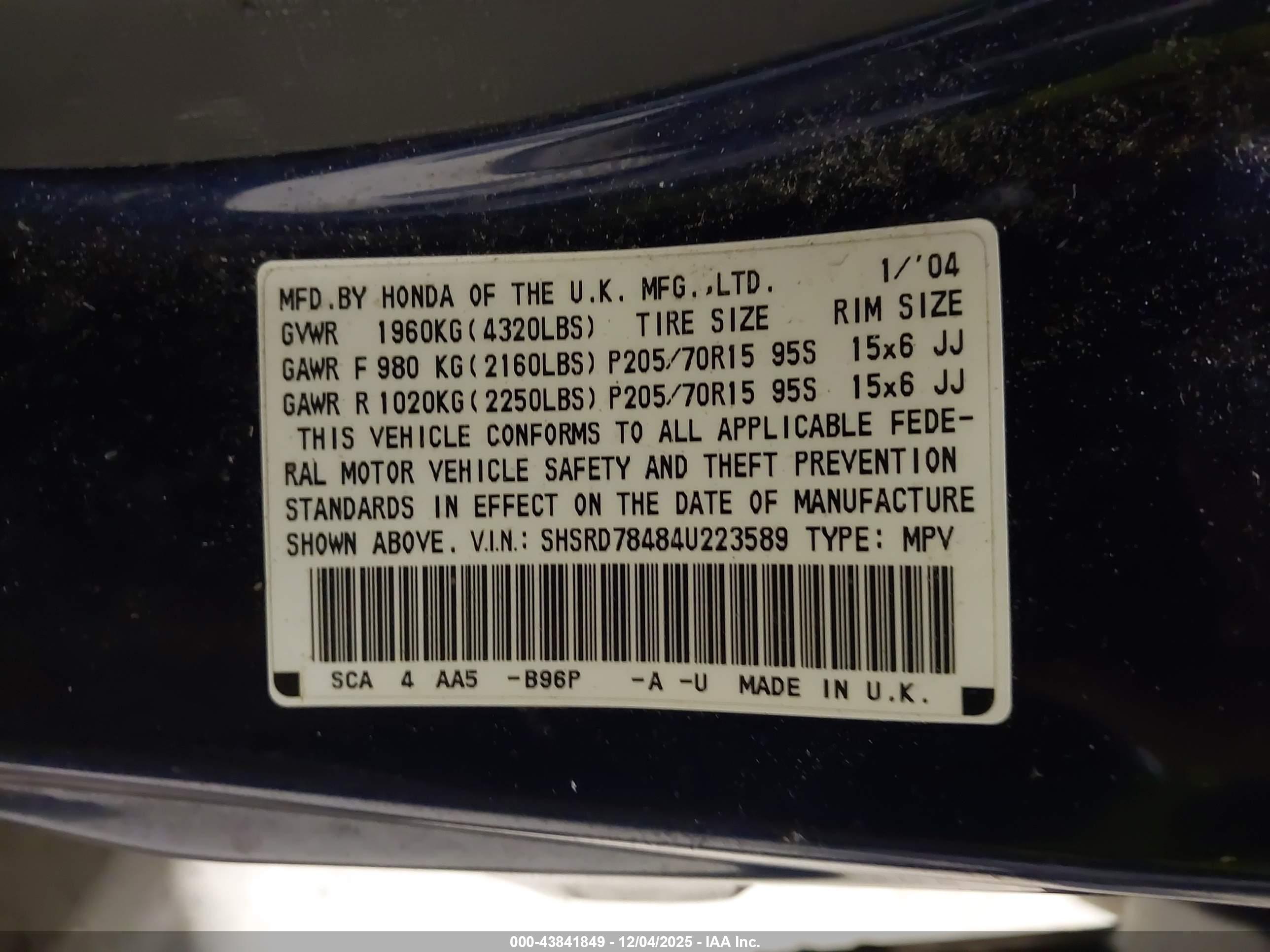 HONDA CR-V image 9