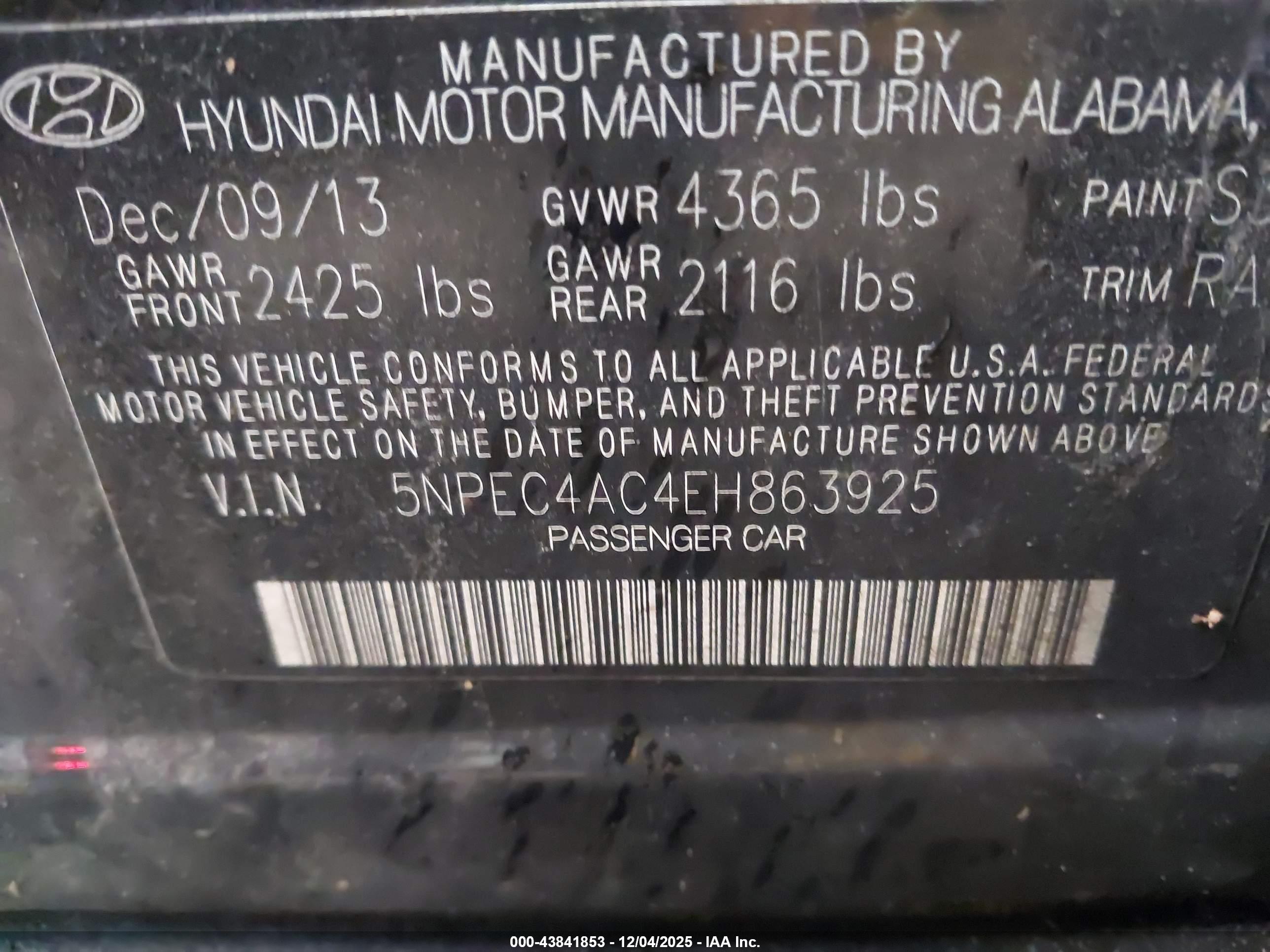 HYUNDAI SONATA image 9
