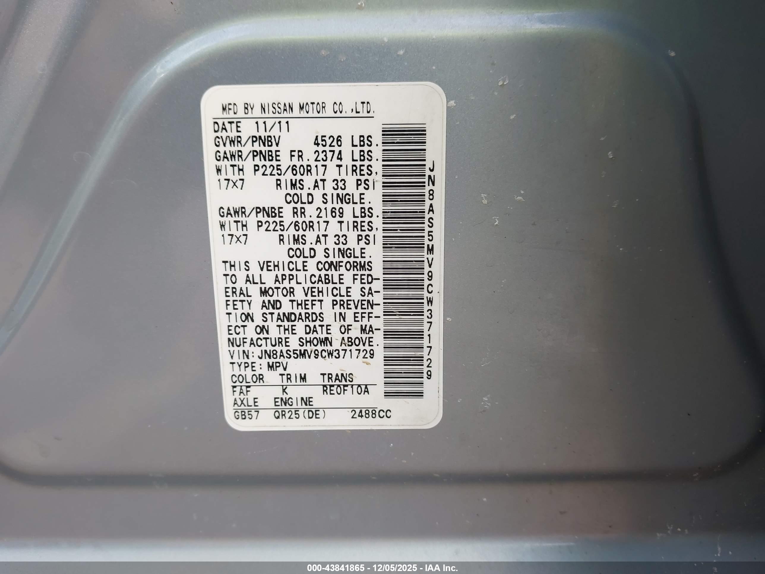 NISSAN ROGUE image 9