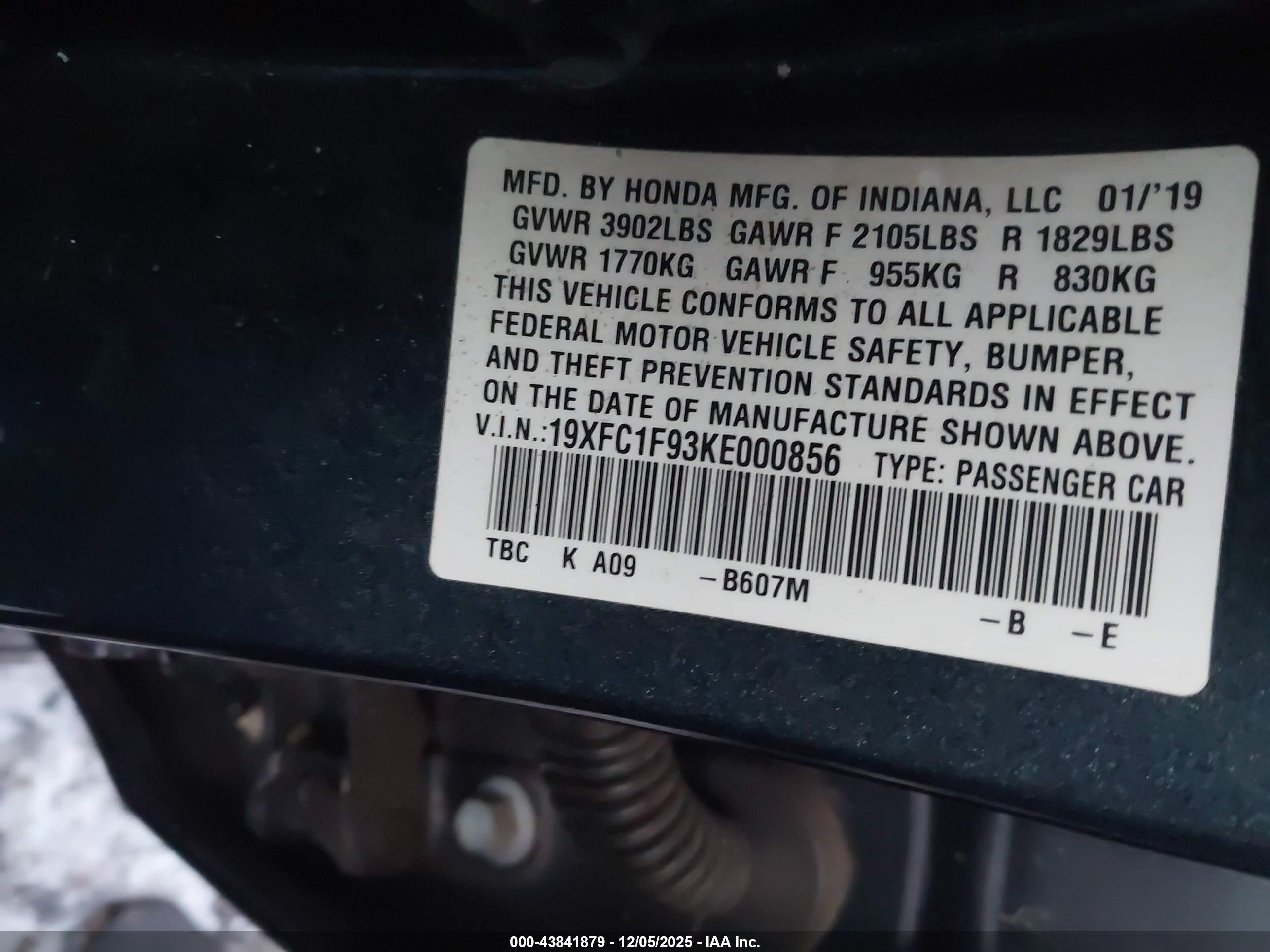 HONDA CIVIC image 9