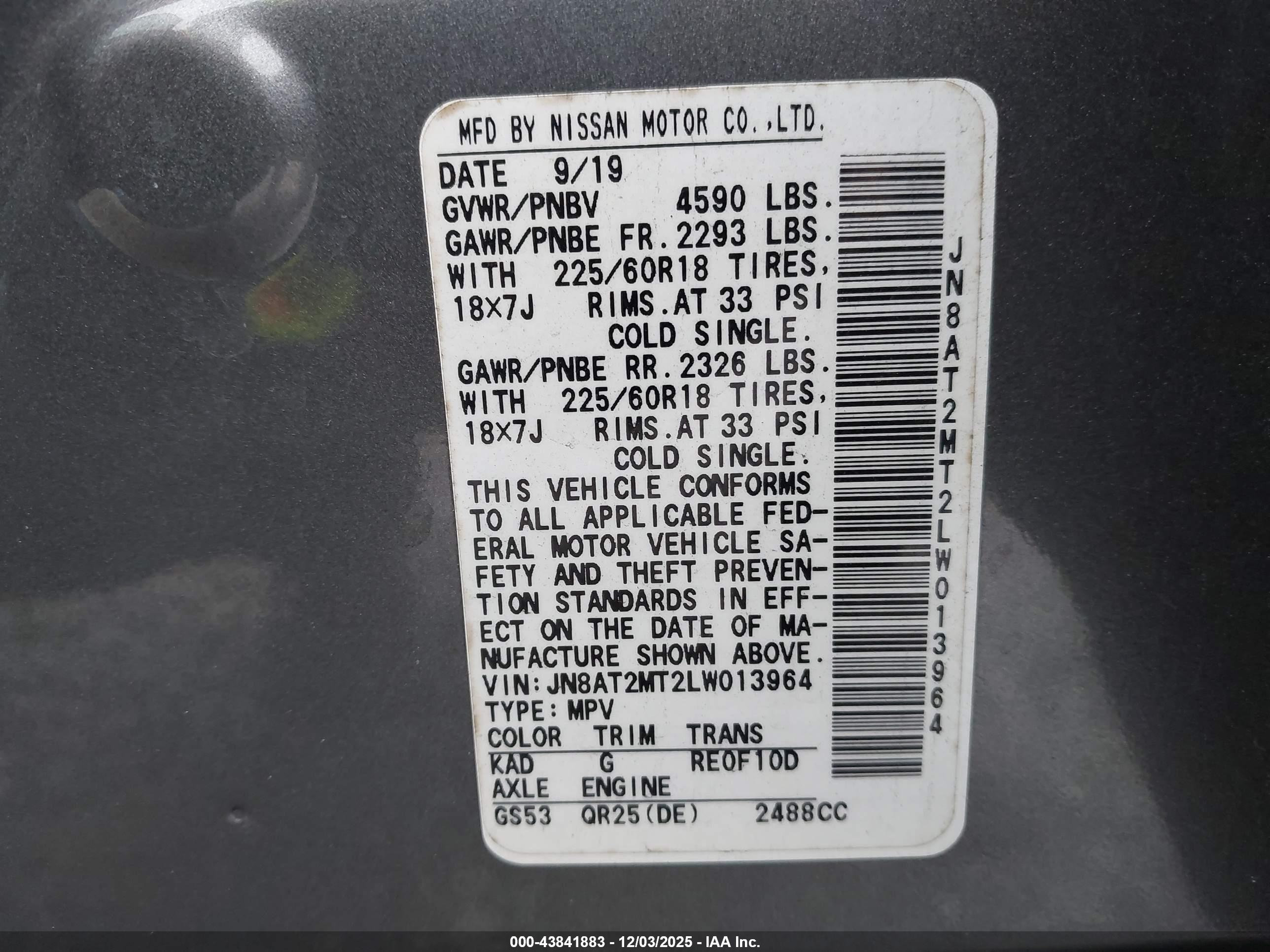 NISSAN ROGUE image 9