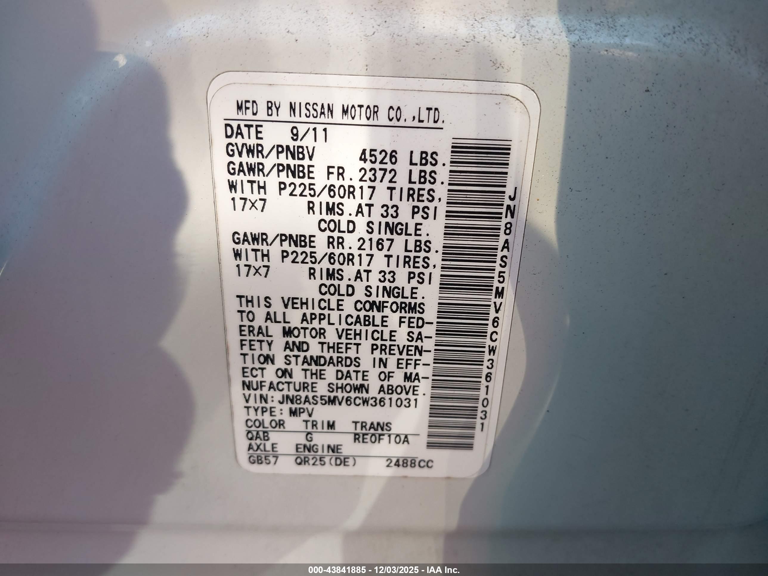 NISSAN ROGUE image 9