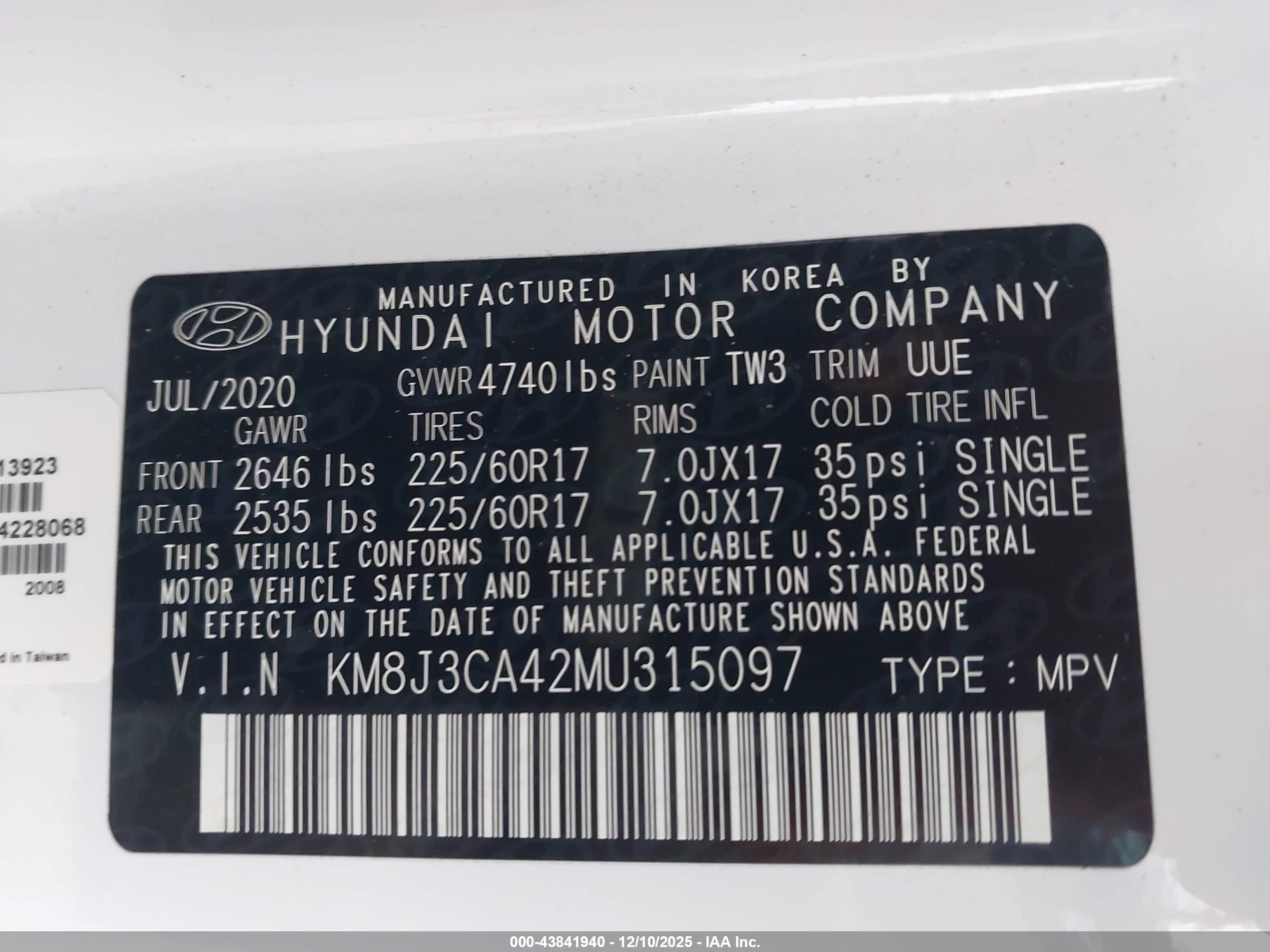 HYUNDAI TUCSON image 9