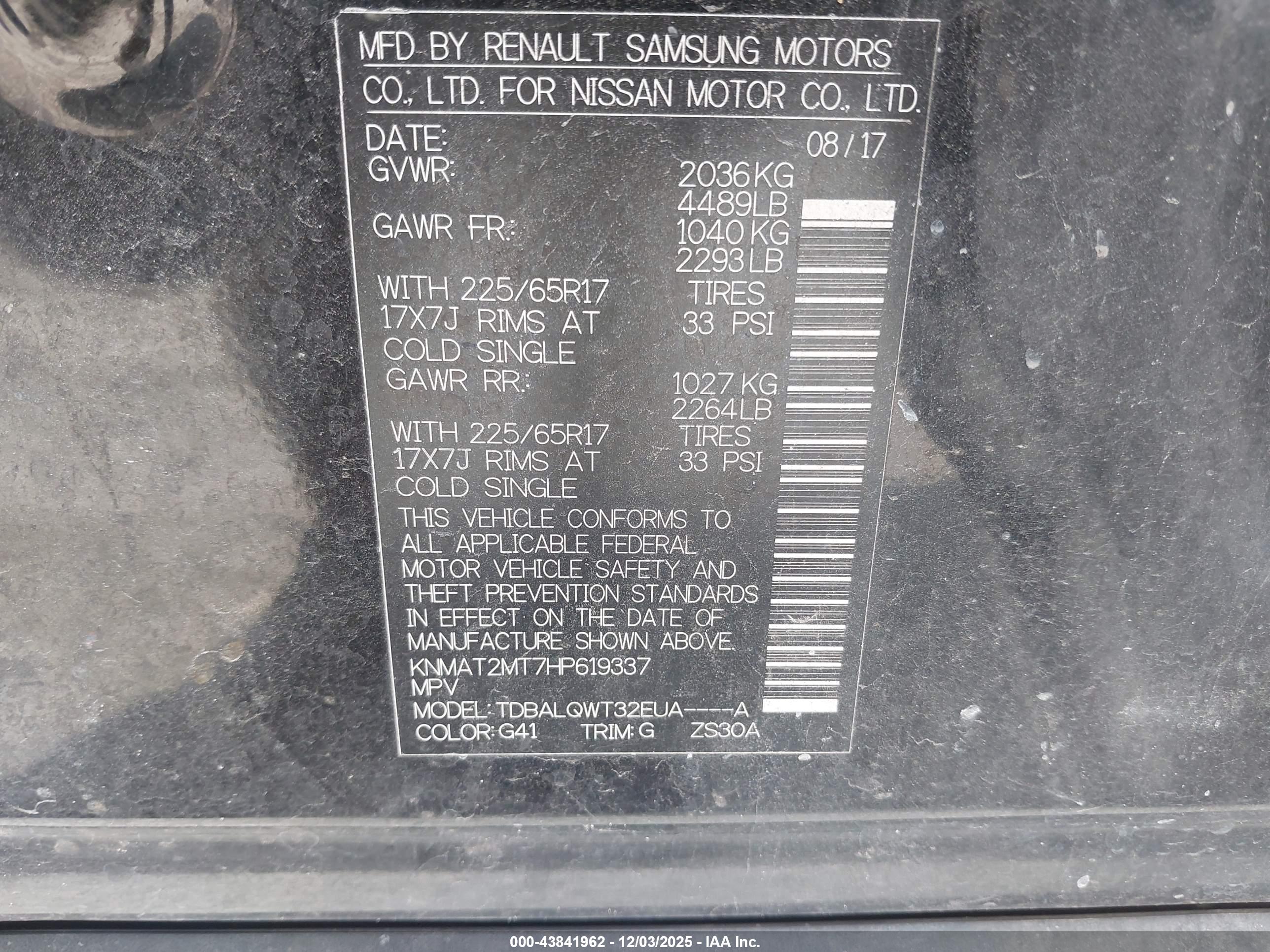 NISSAN ROGUE image 9