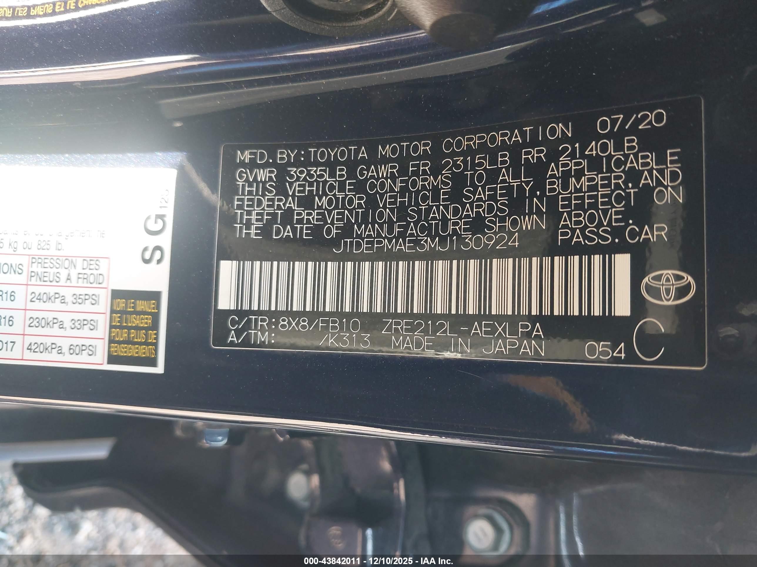 TOYOTA COROLLA image 9