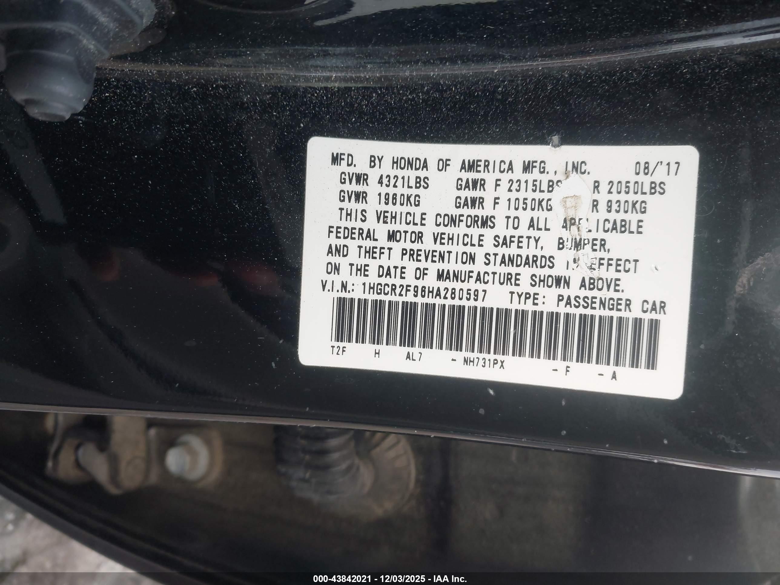 HONDA ACCORD image 9