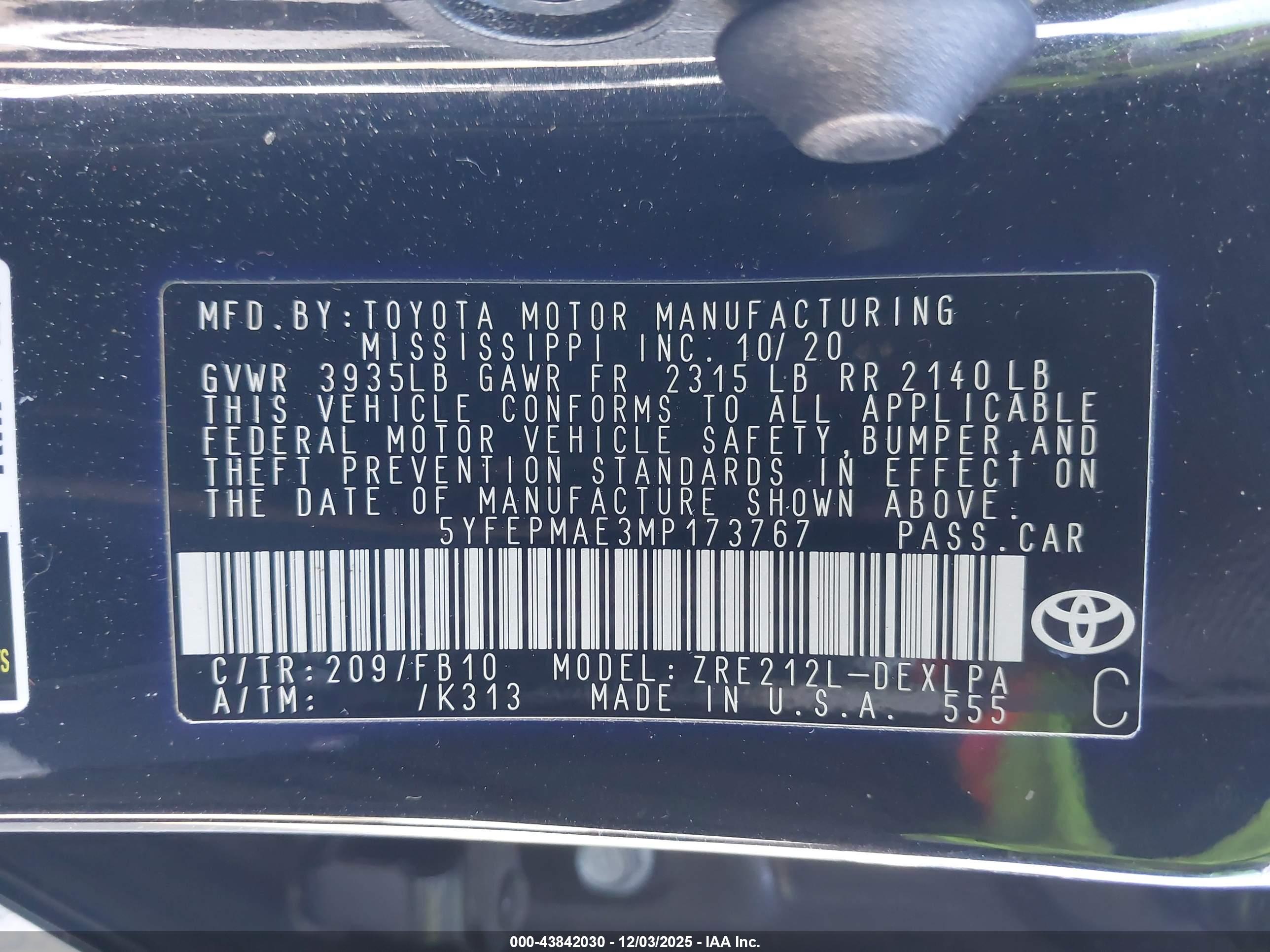 TOYOTA COROLLA image 9