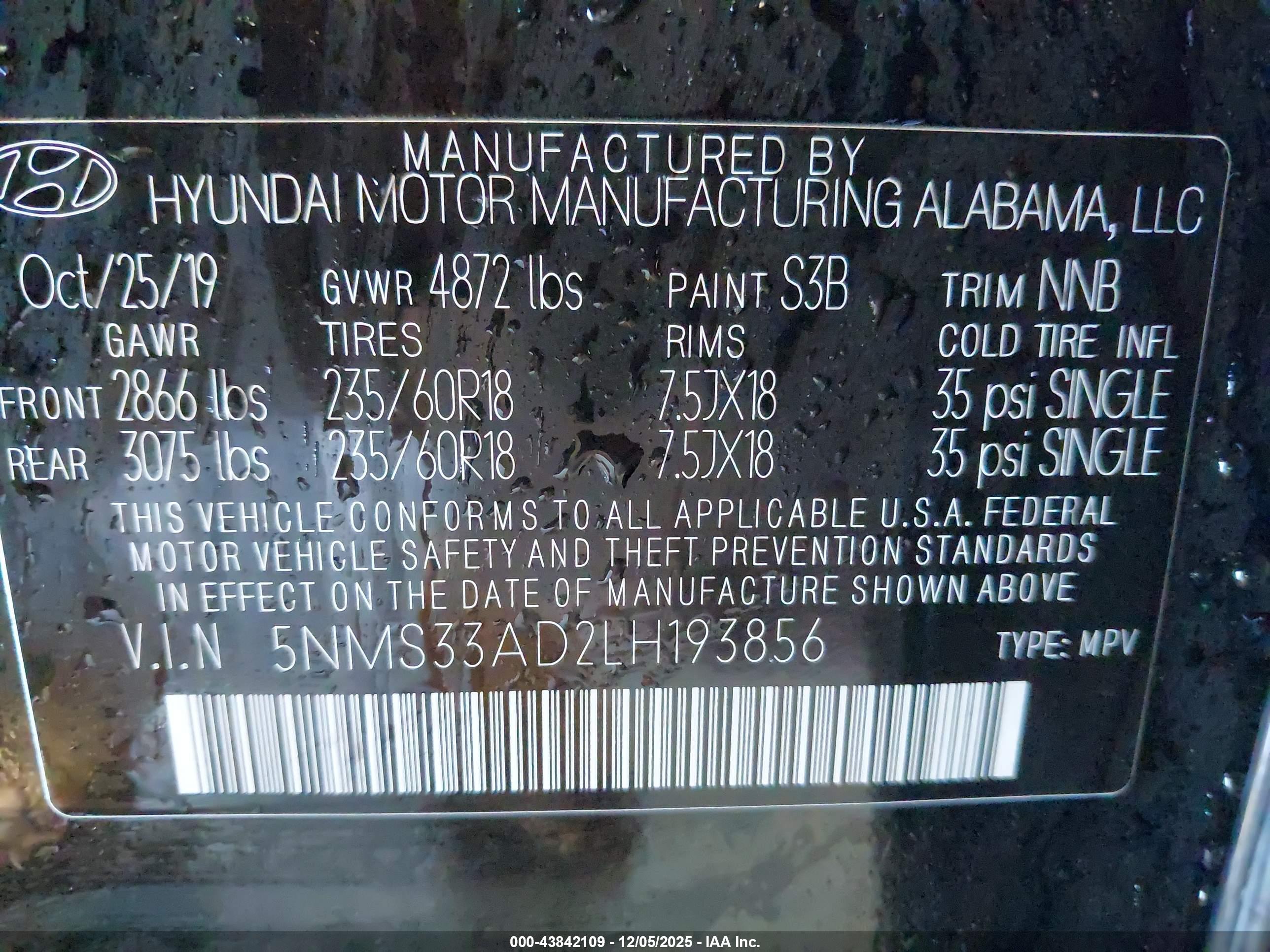 HYUNDAI SANTA image 9