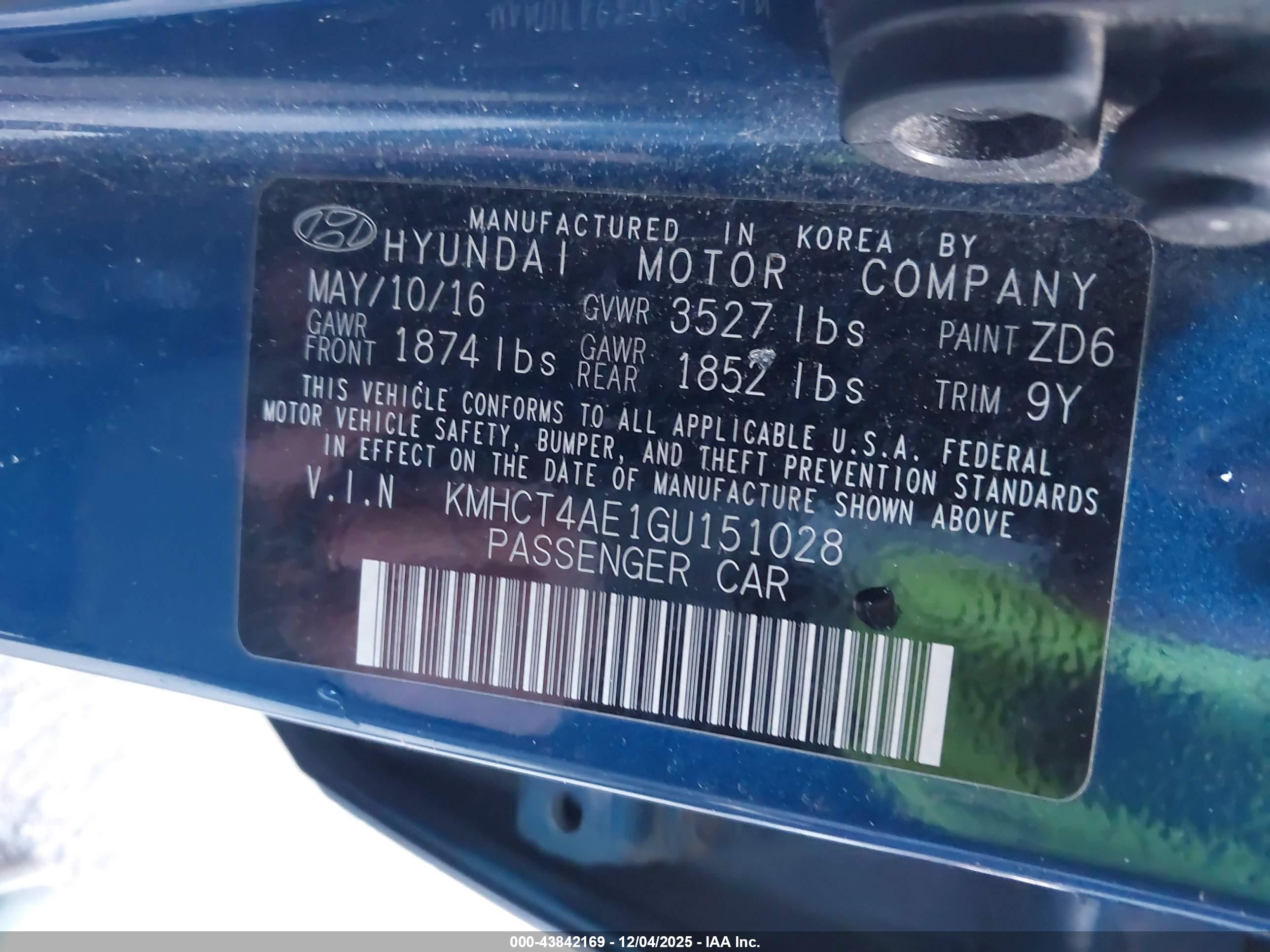 HYUNDAI ACCENT image 9