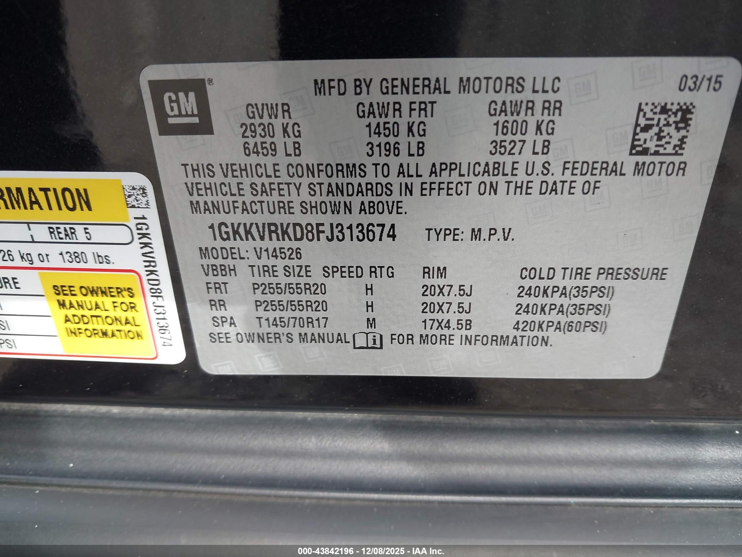 GMC ACADIA image 9