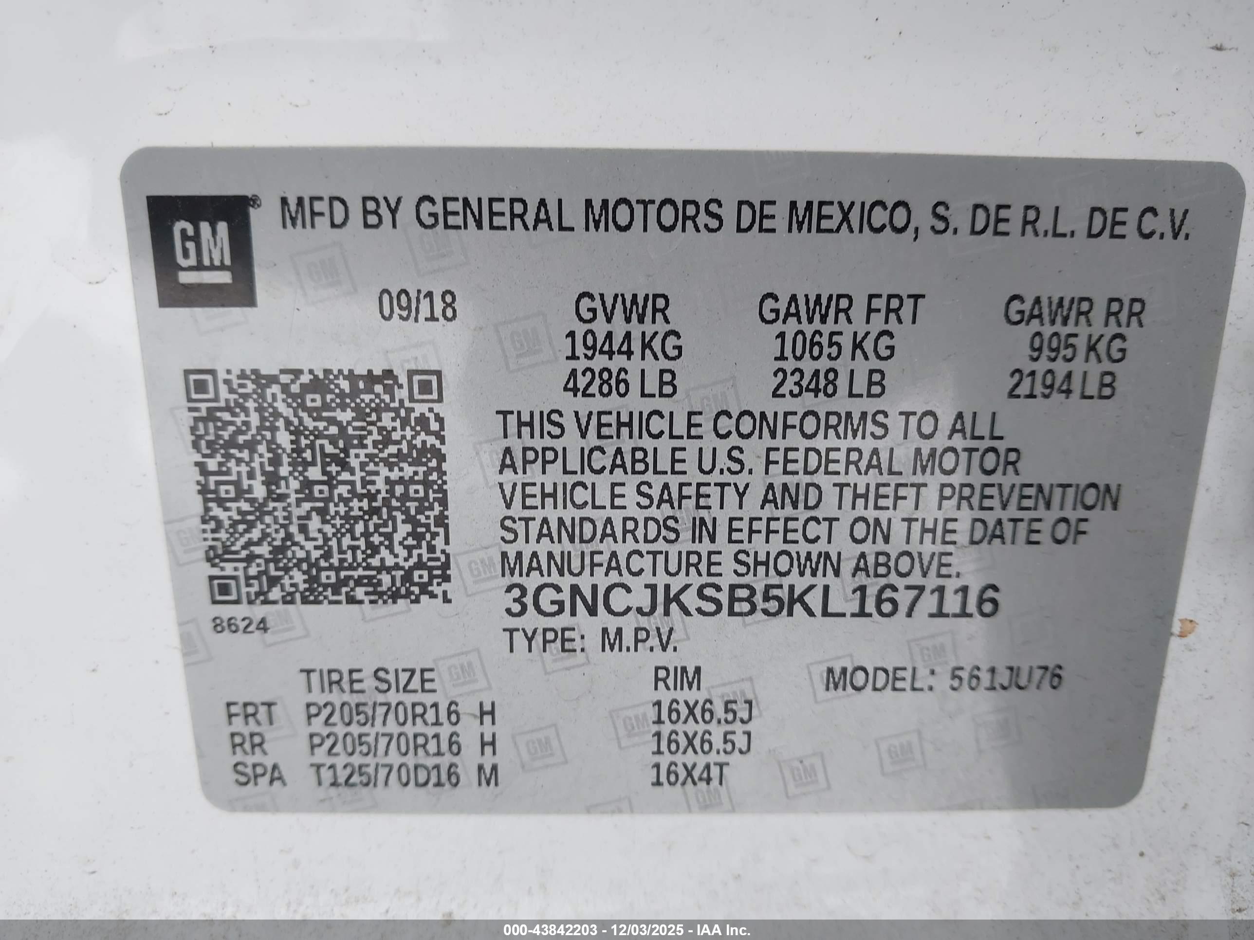 CHEVROLET TRAX image 9