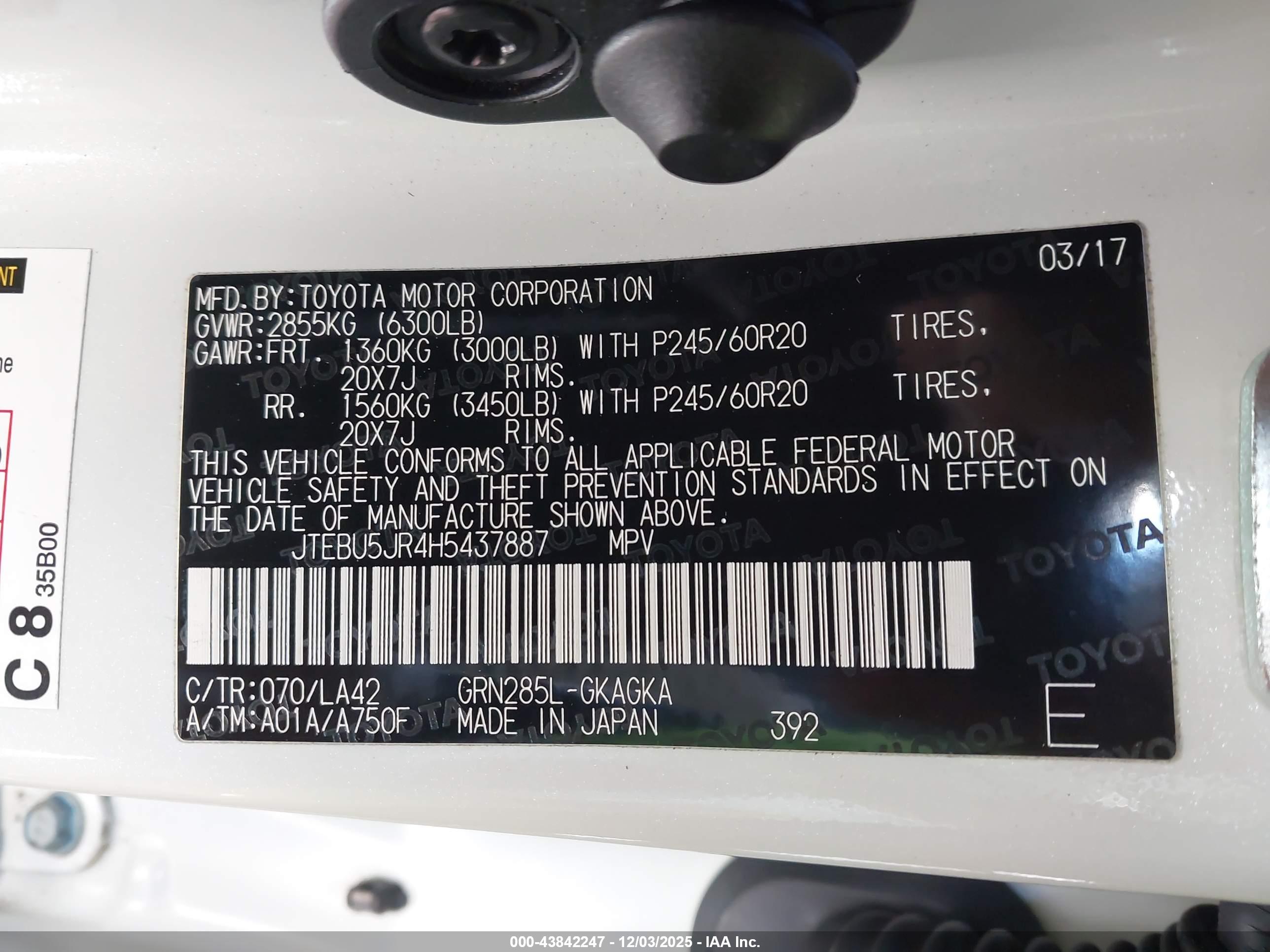 TOYOTA 4RUNNER image 9