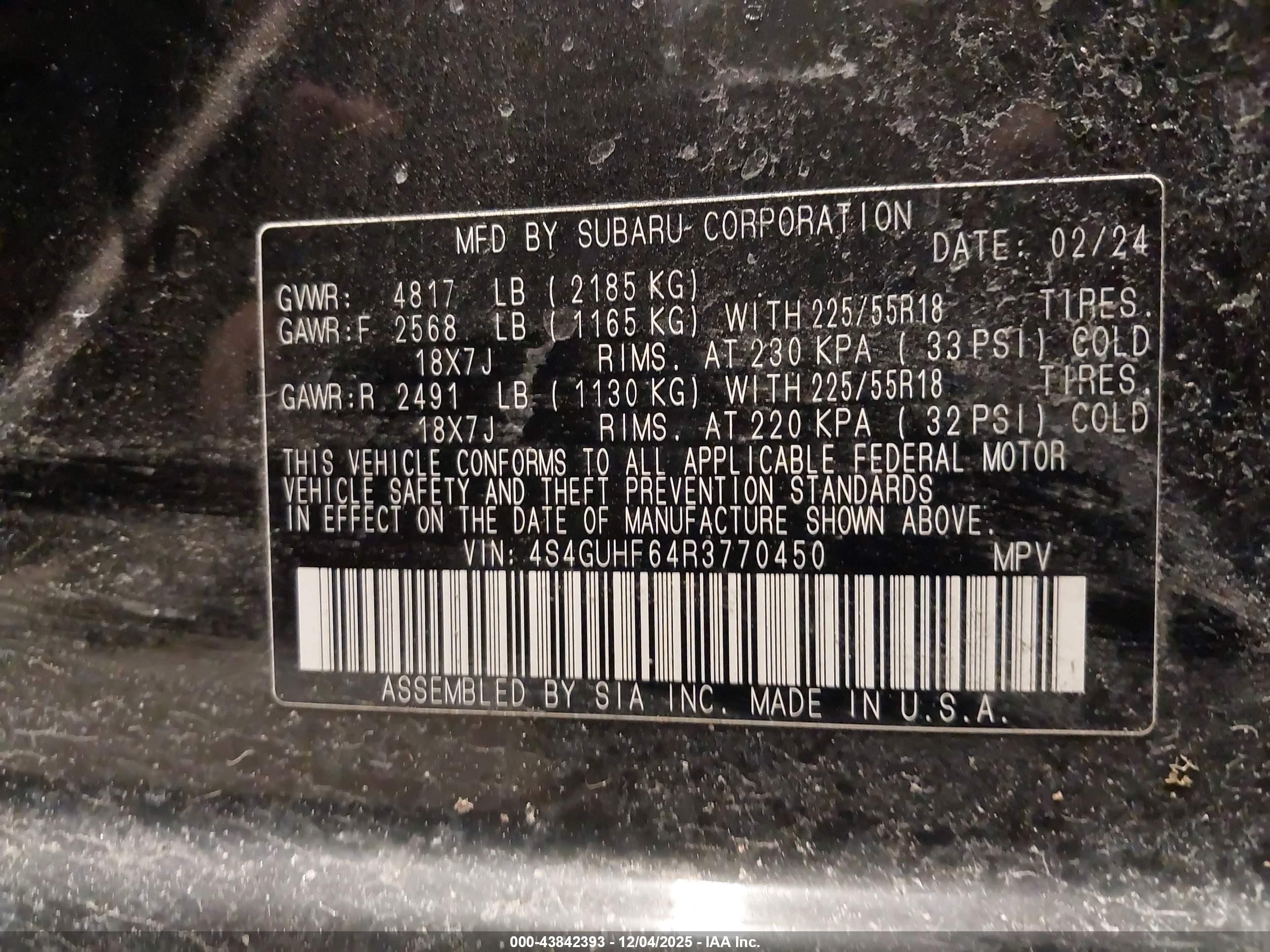 SUBARU CROSSTREK image 9