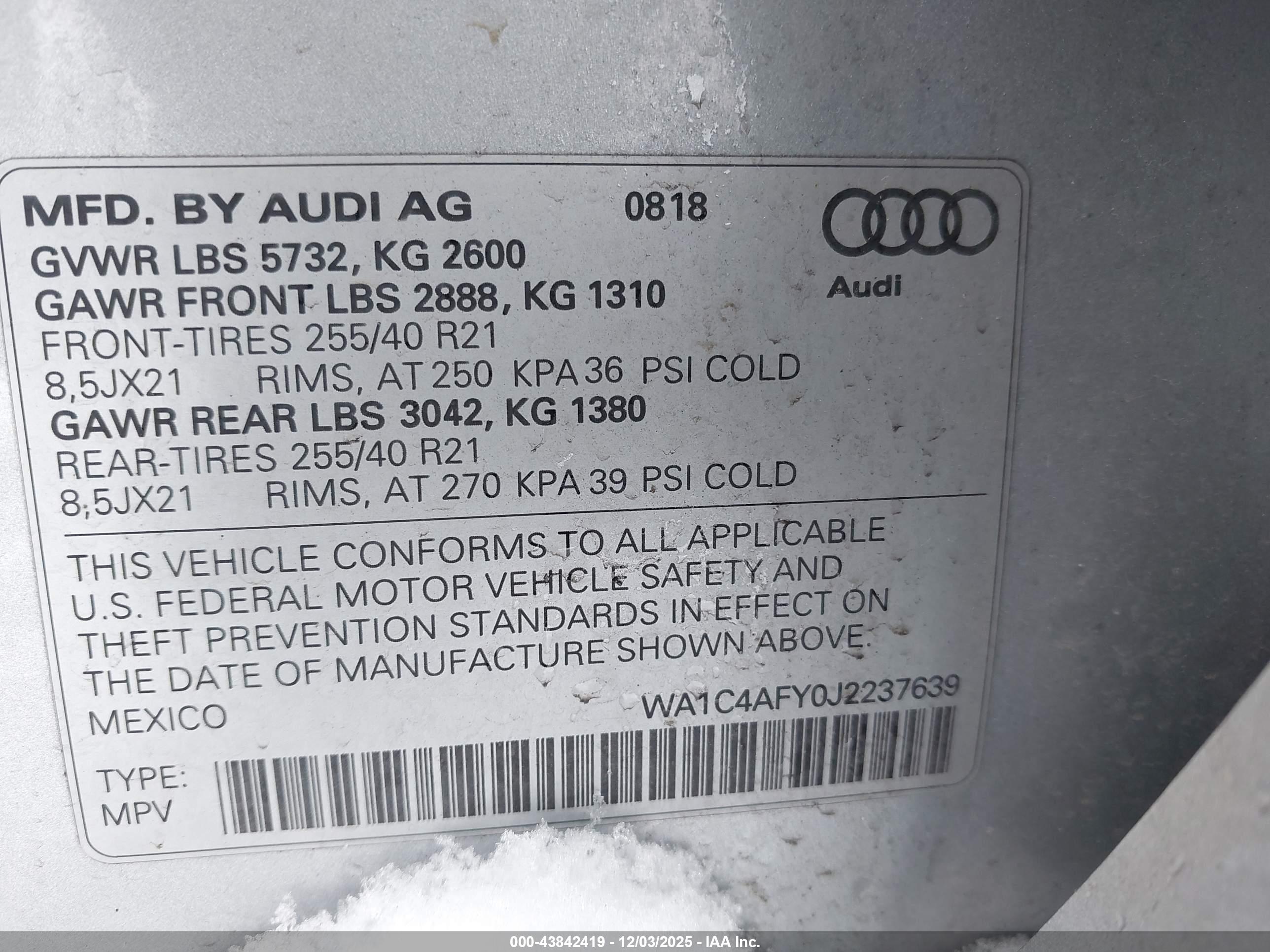 AUDI SQ5 image 9