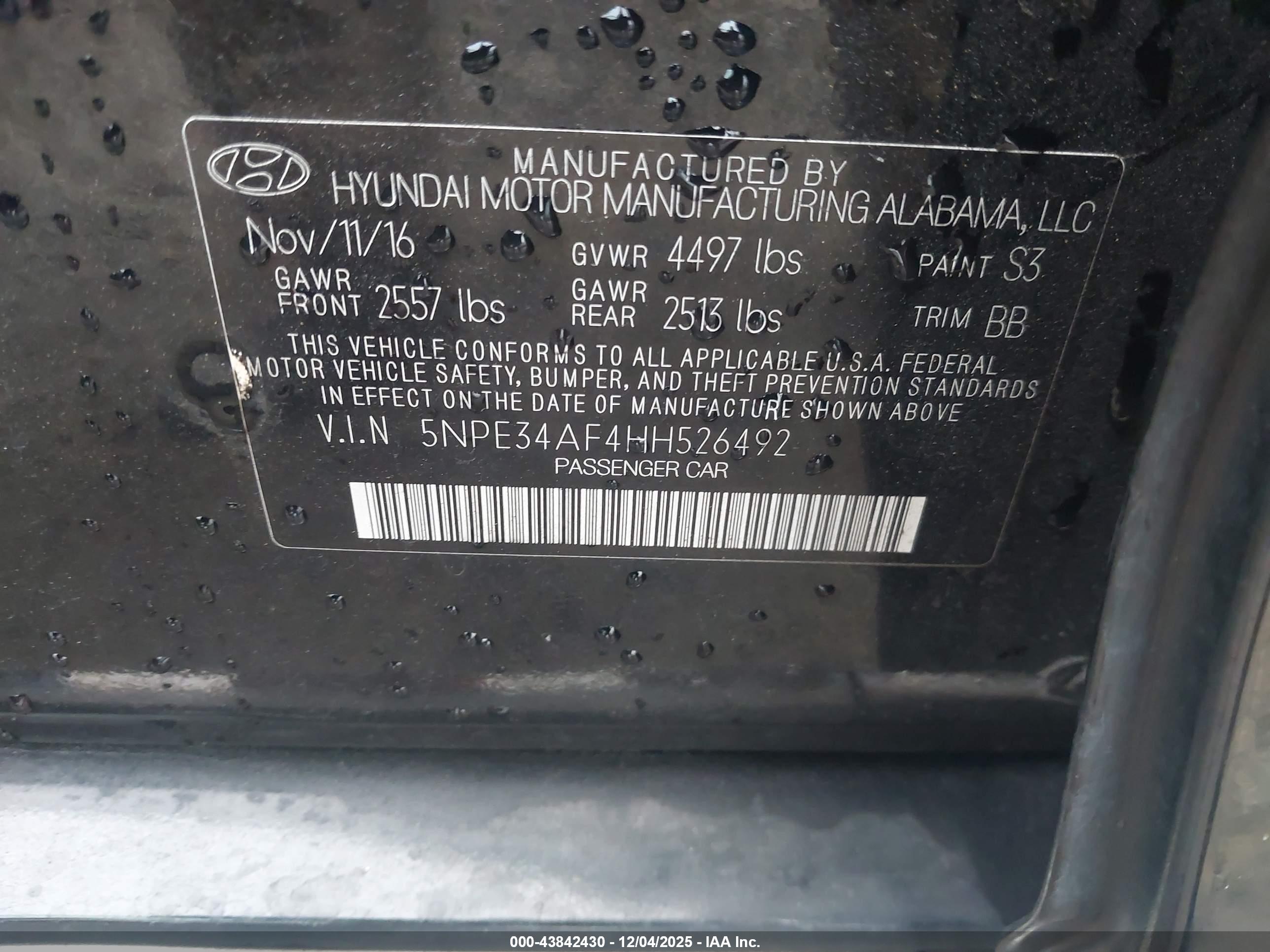 HYUNDAI SONATA image 9