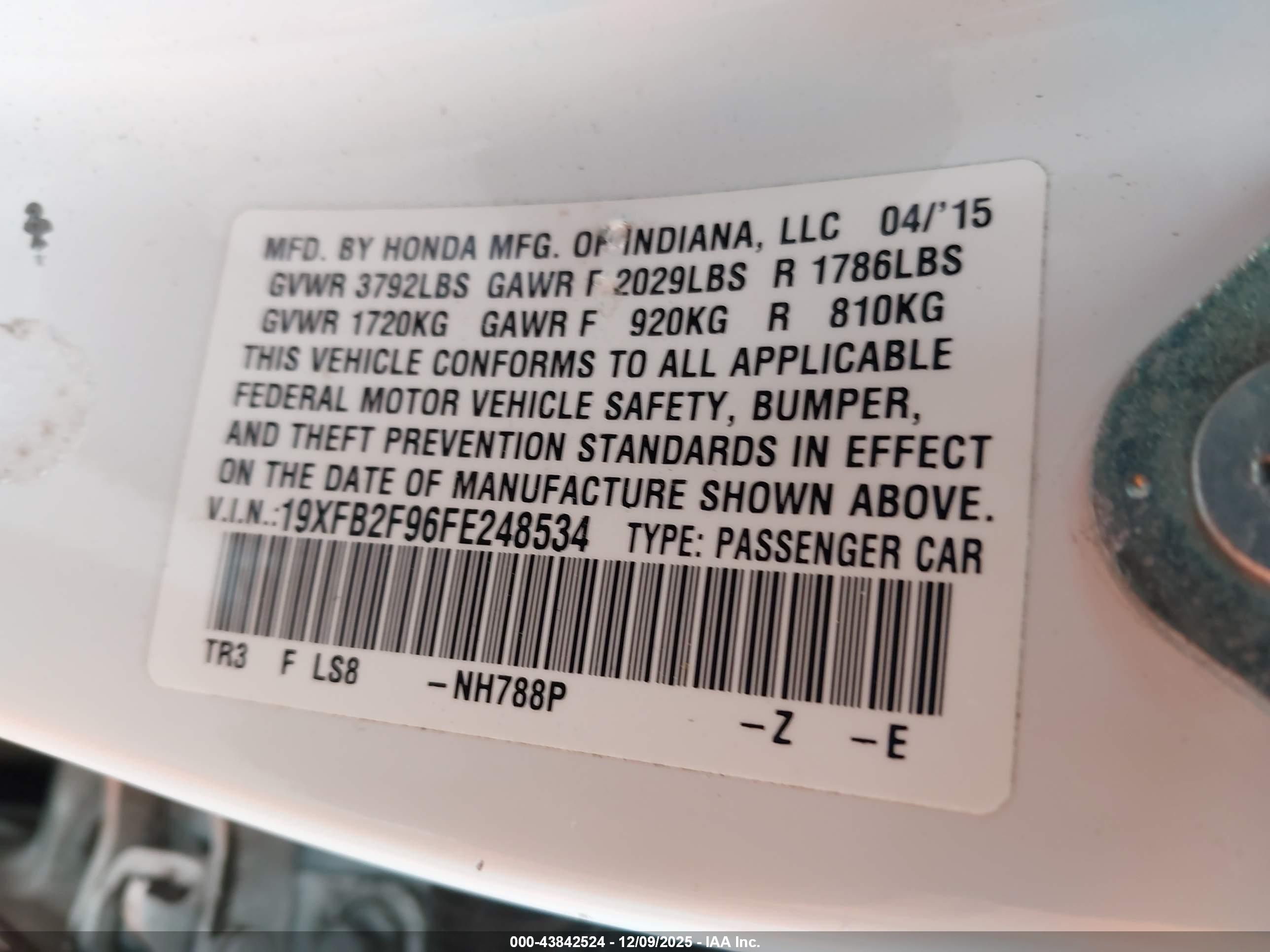 HONDA CIVIC image 9