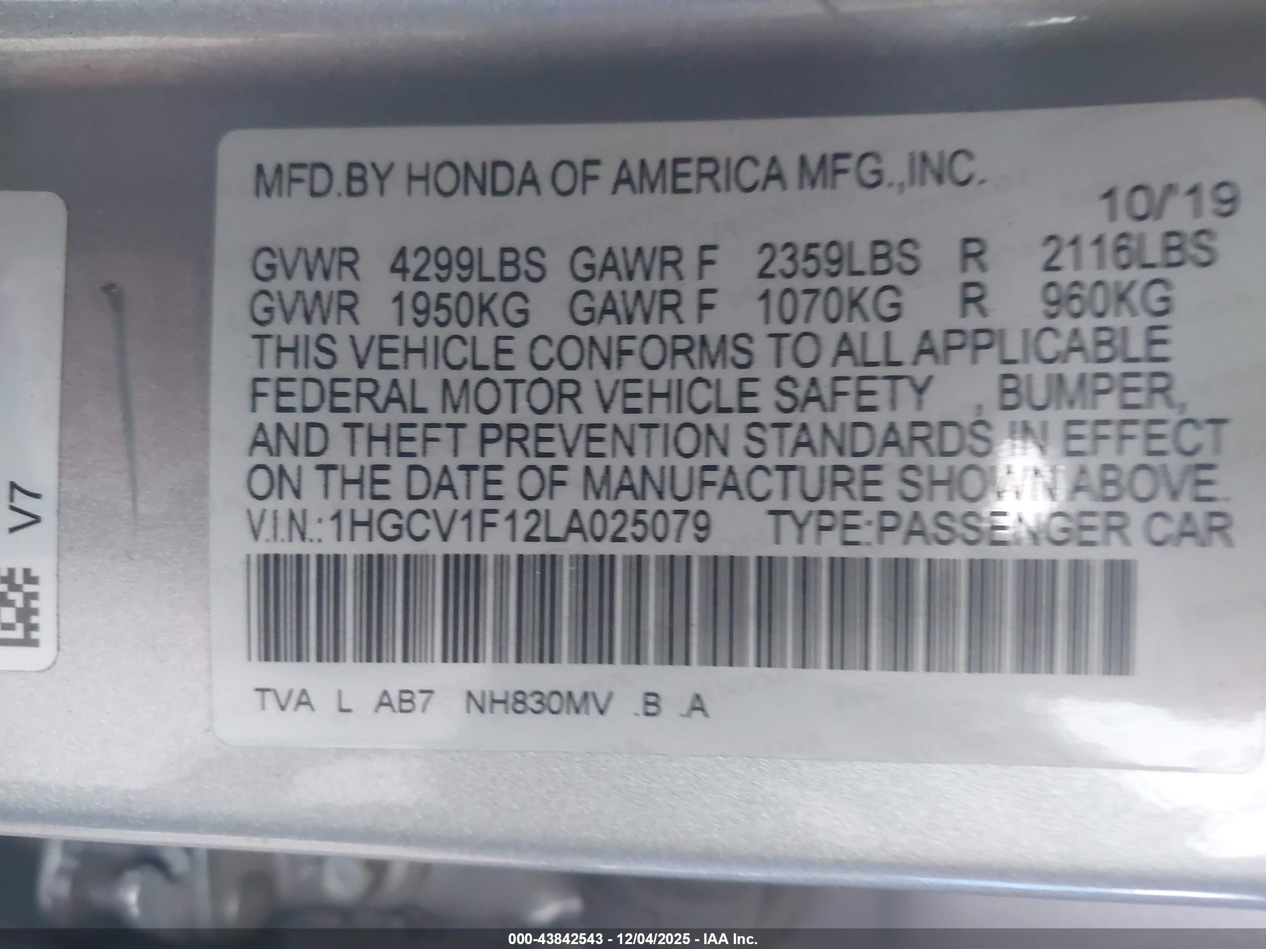 HONDA ACCORD image 9
