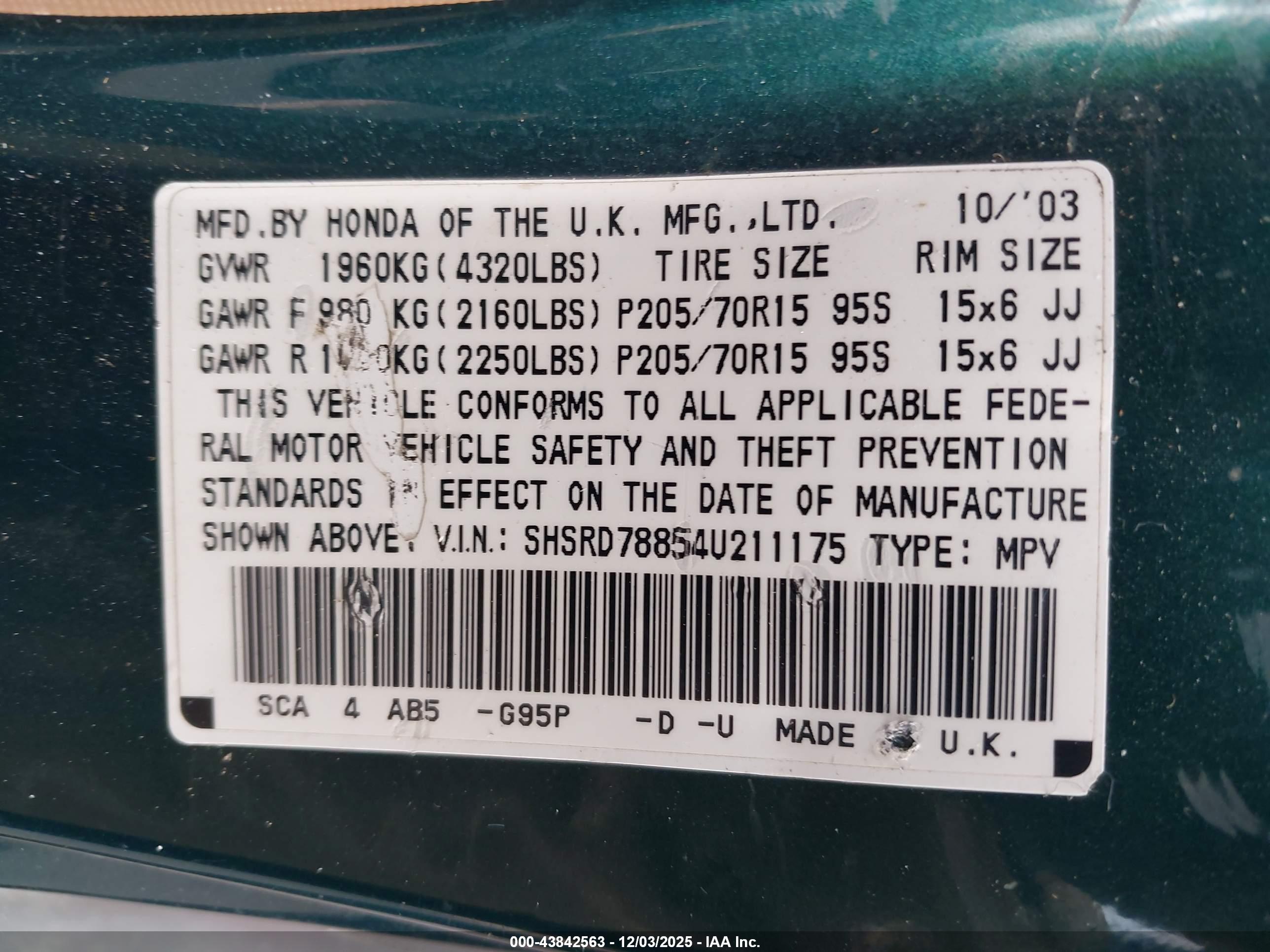 HONDA CR-V image 9