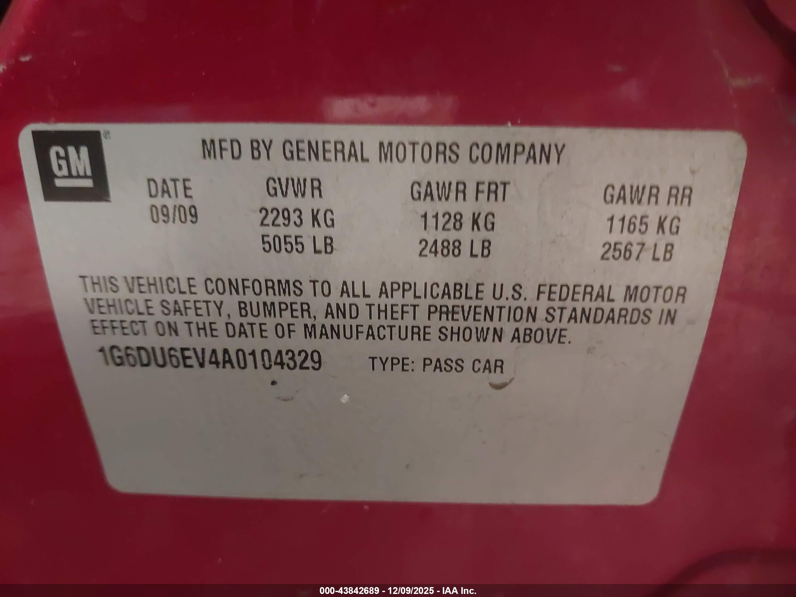 CADILLAC STS image 9