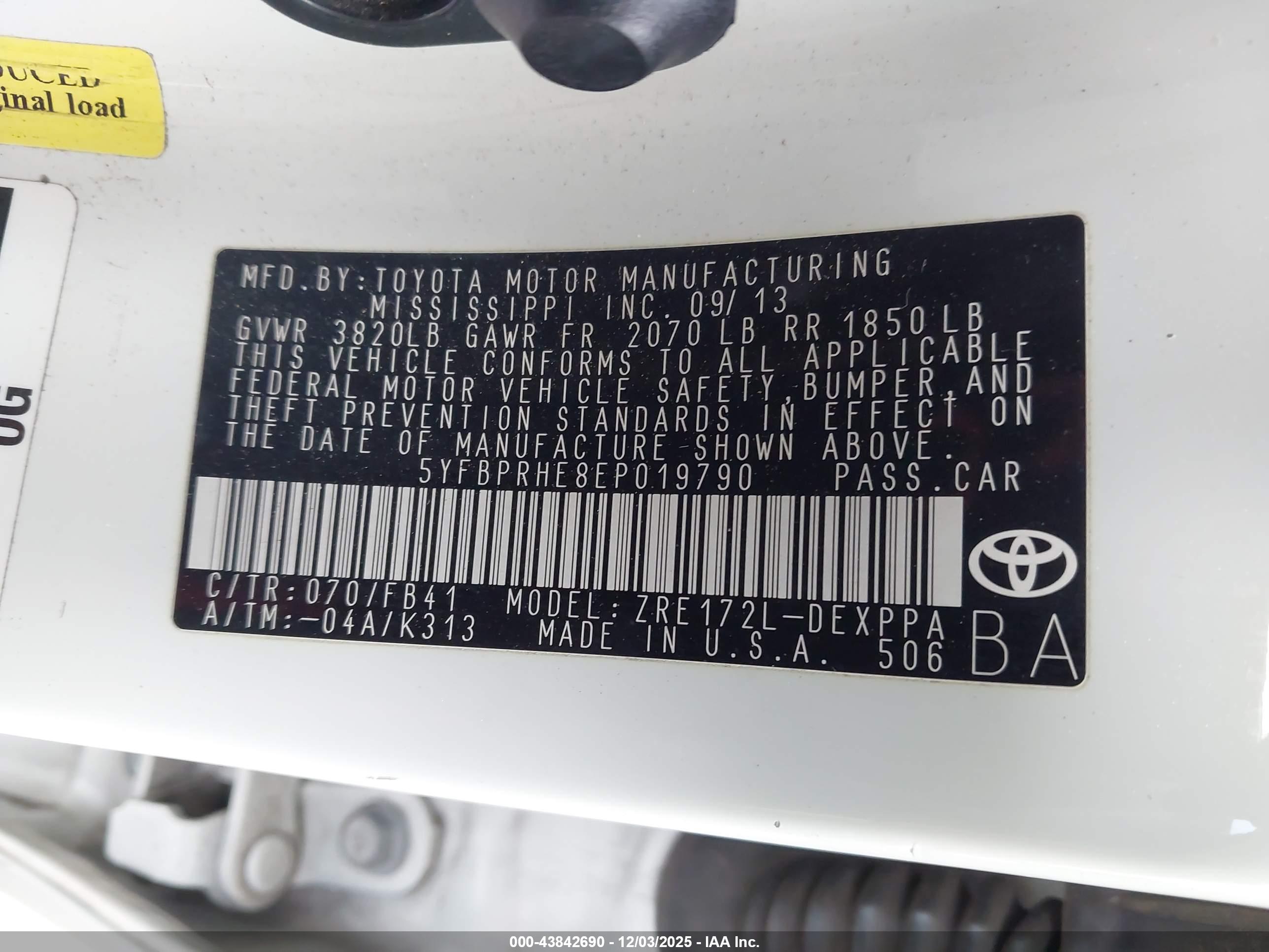 TOYOTA COROLLA image 9