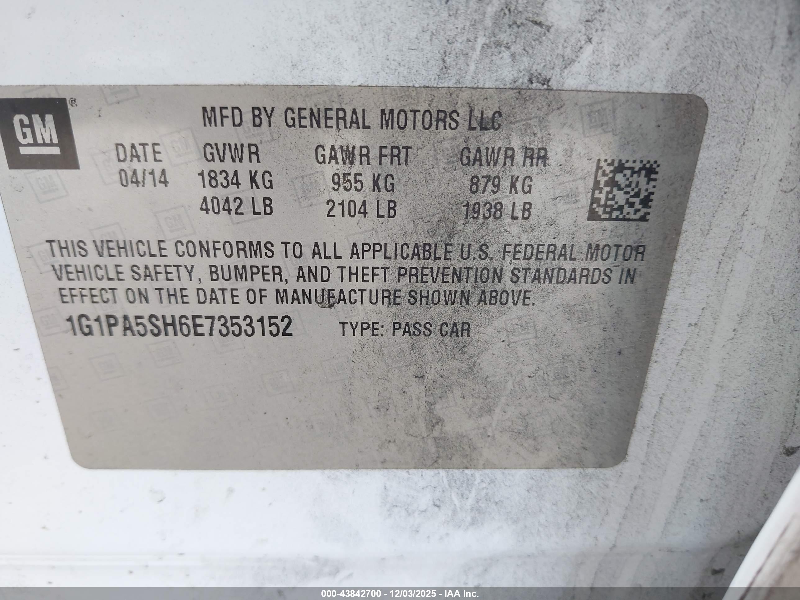 CHEVROLET CRUZE image 9