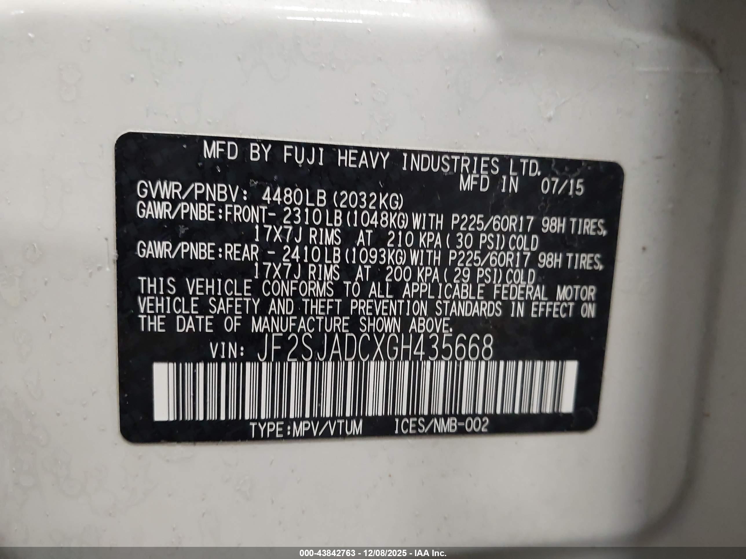 SUBARU FORESTER image 9