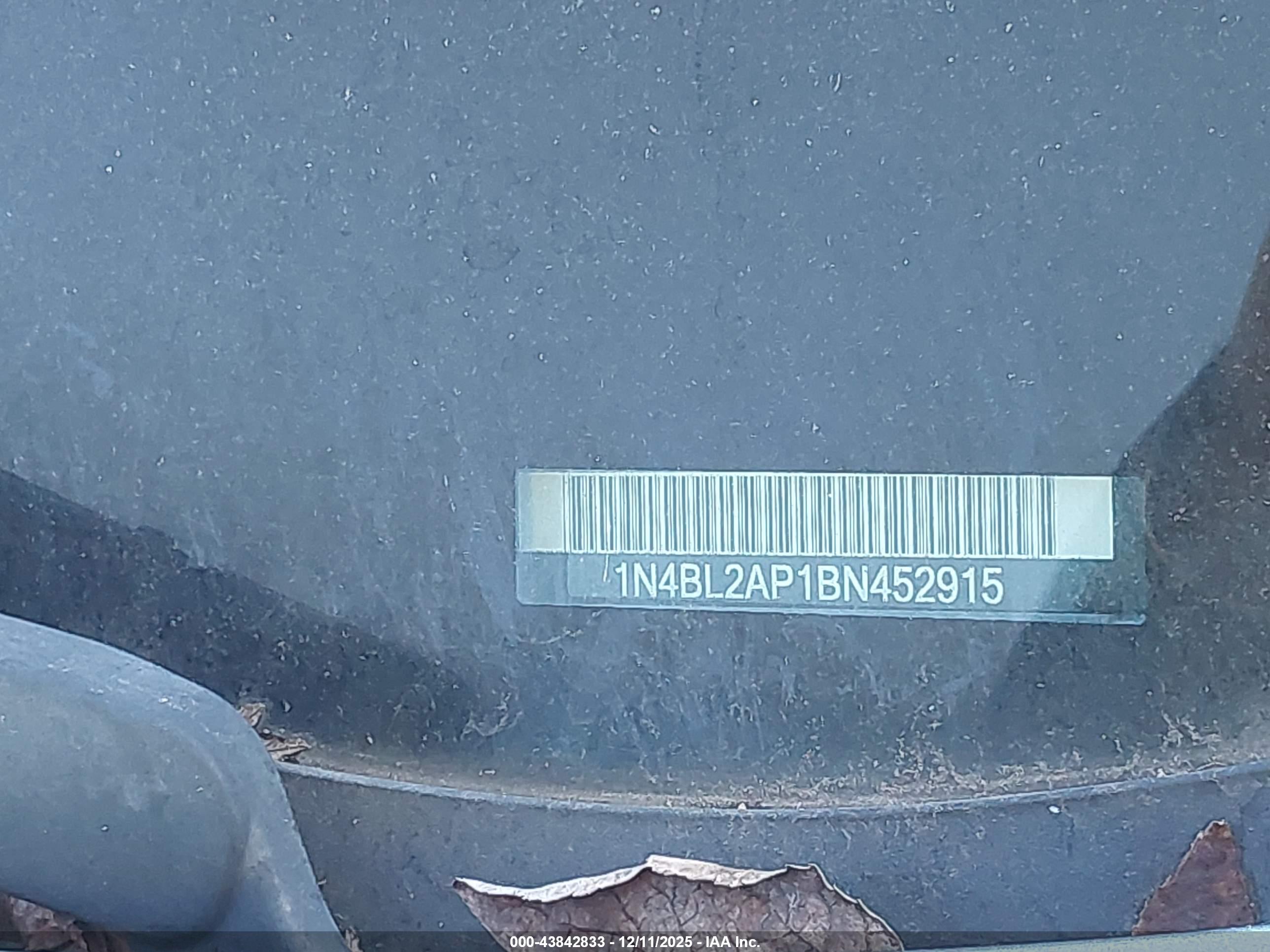 NISSAN ALTIMA image 9