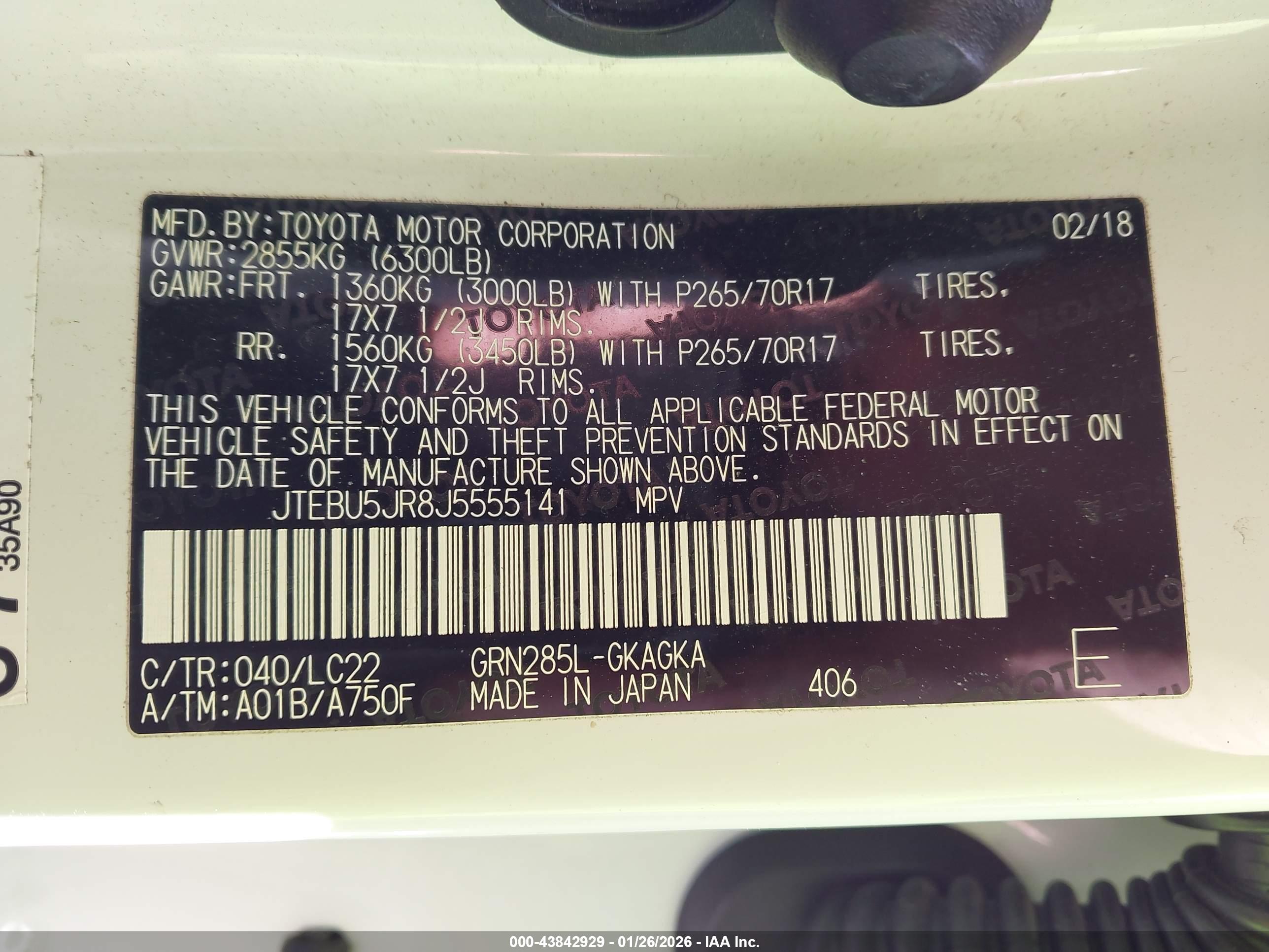 TOYOTA 4RUNNER image 9