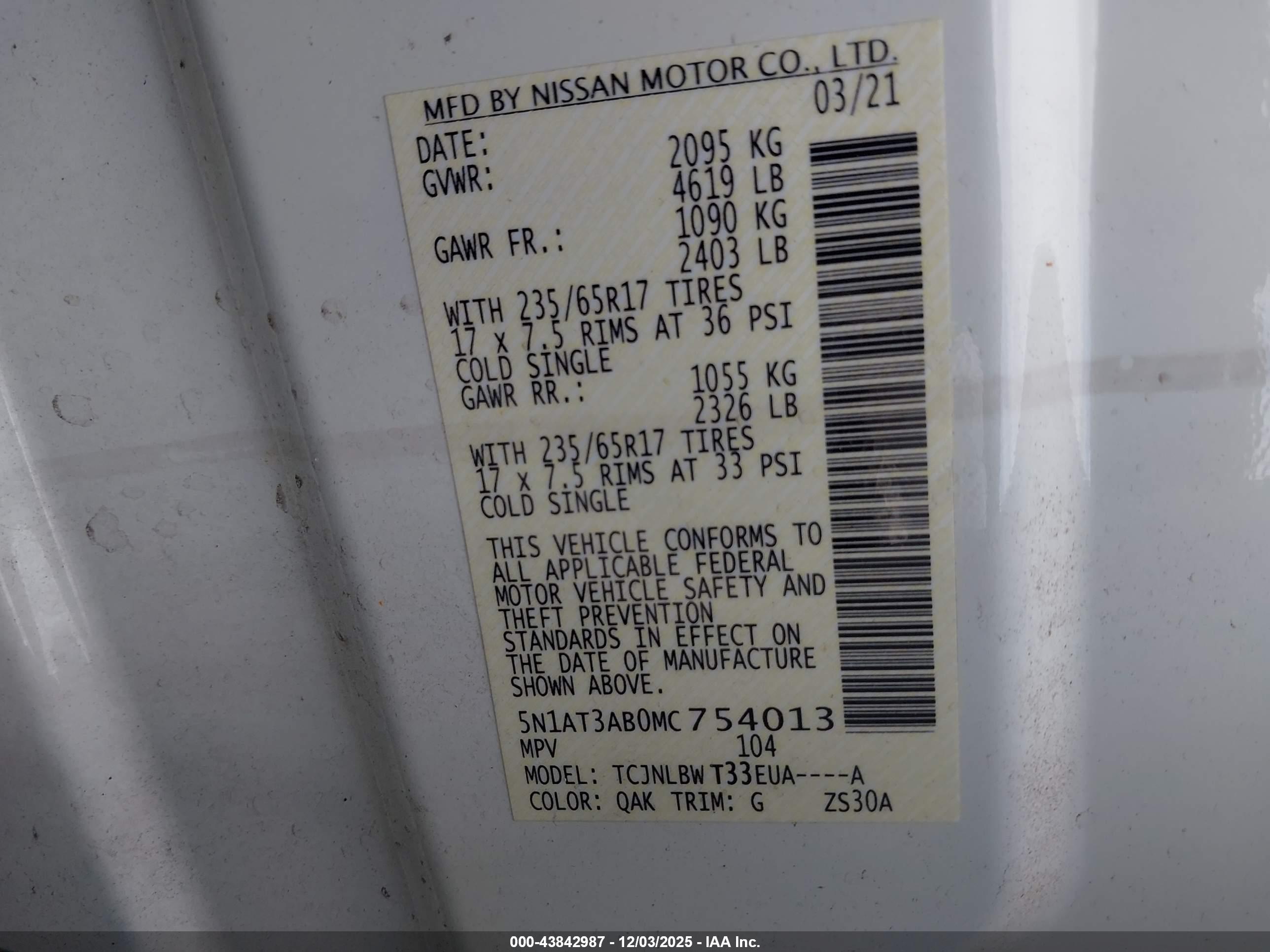 NISSAN ROGUE image 9