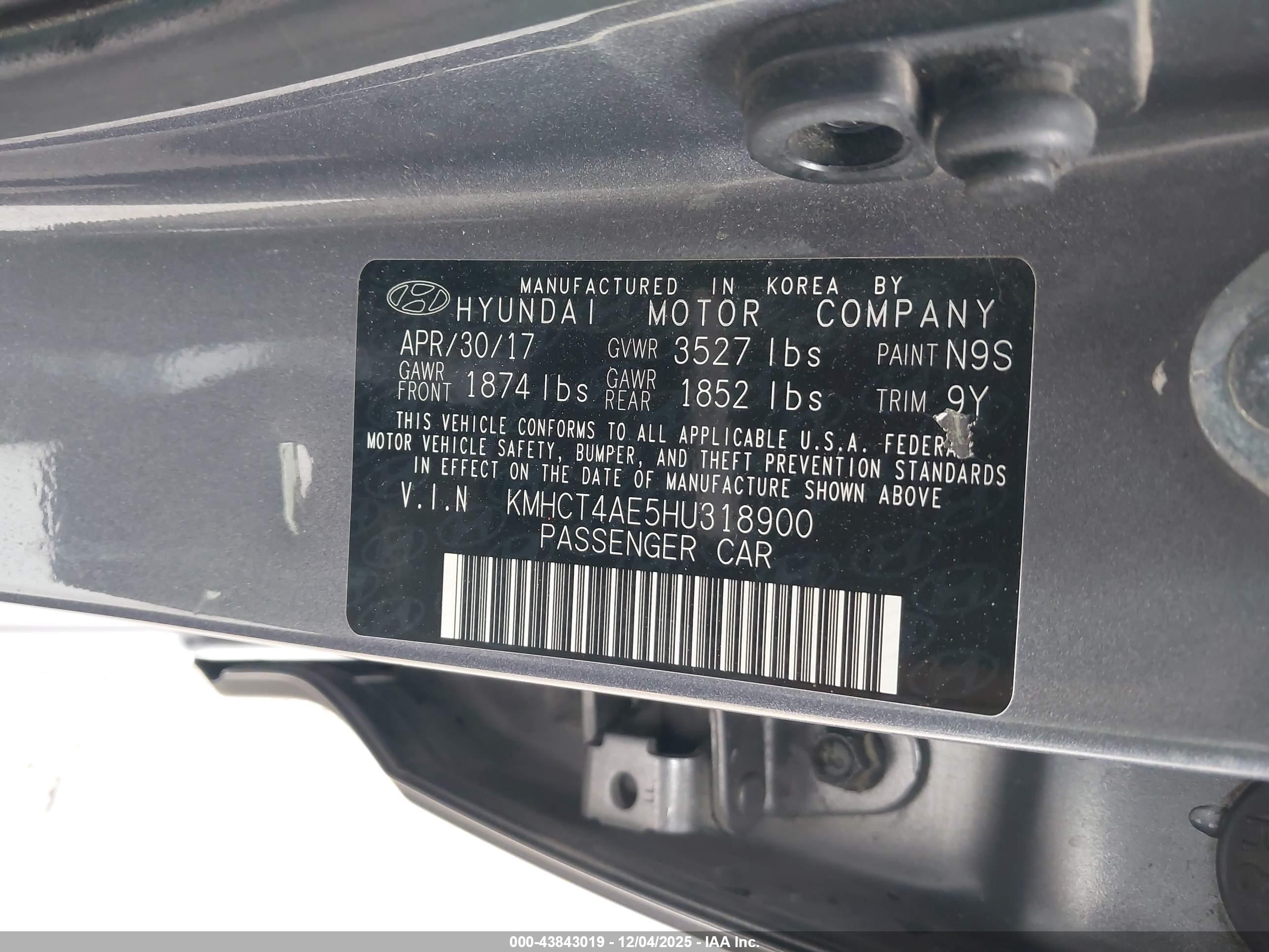 HYUNDAI ACCENT image 9