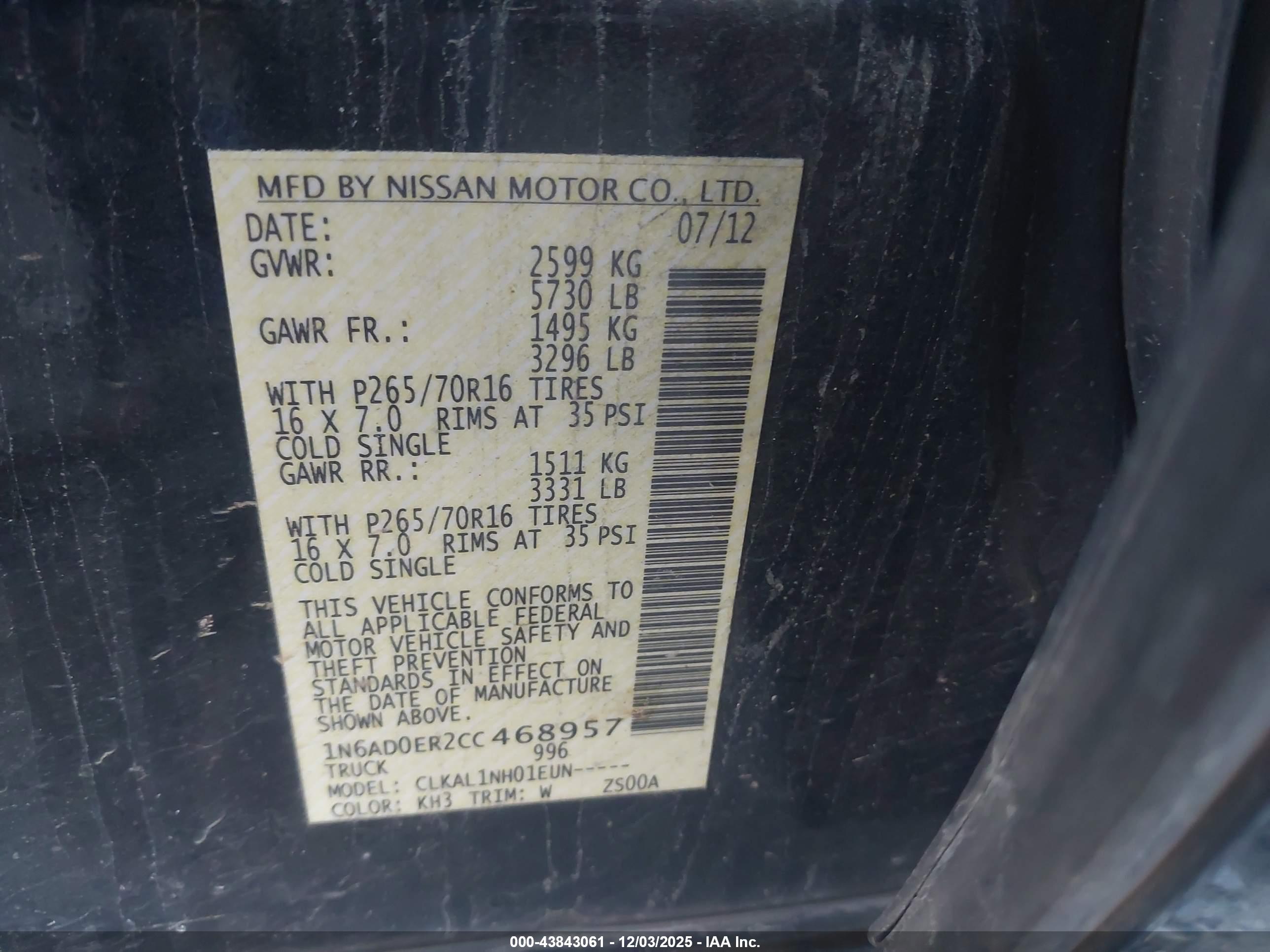NISSAN FRONTIER image 9