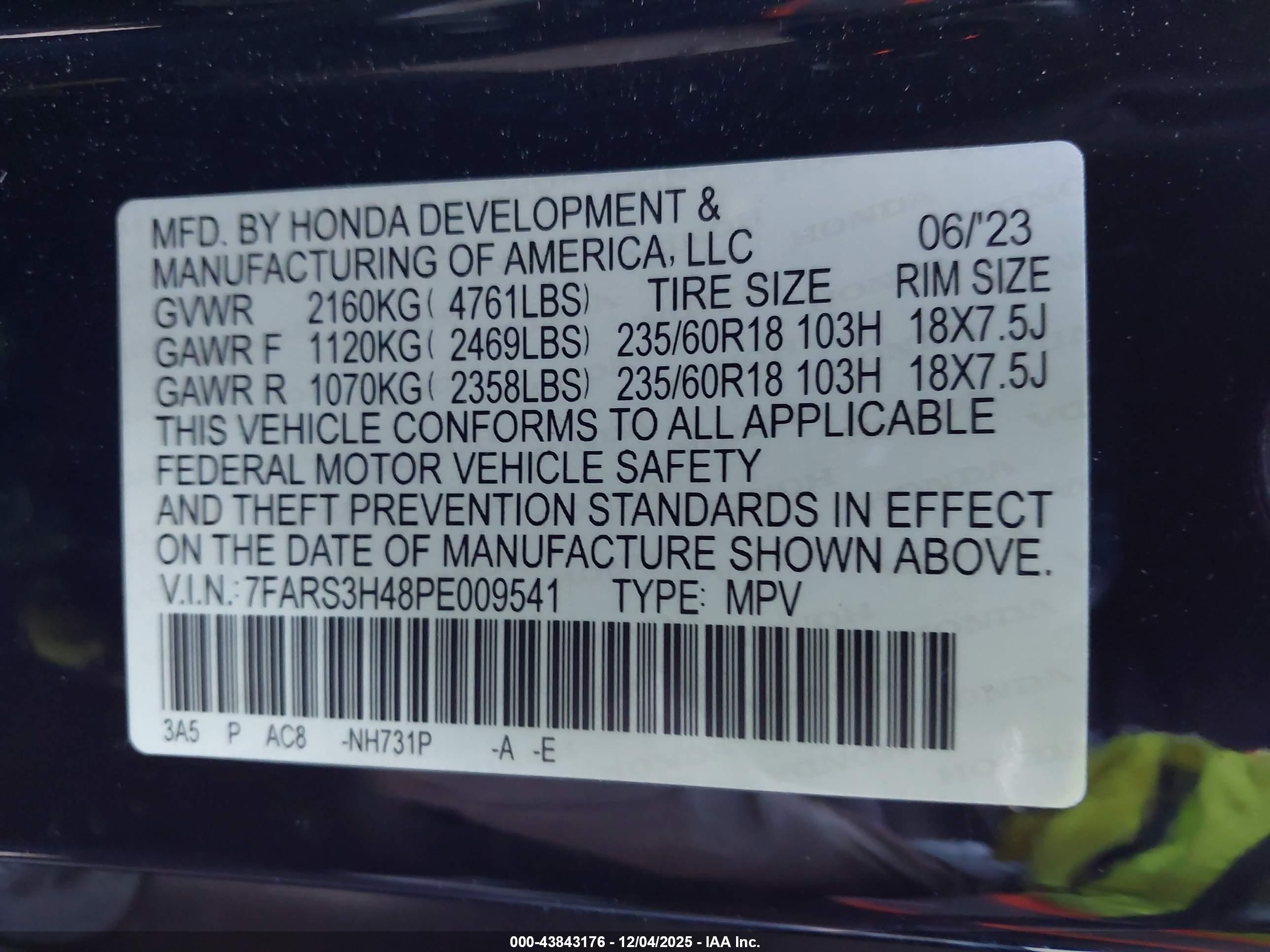 HONDA CR-V image 9